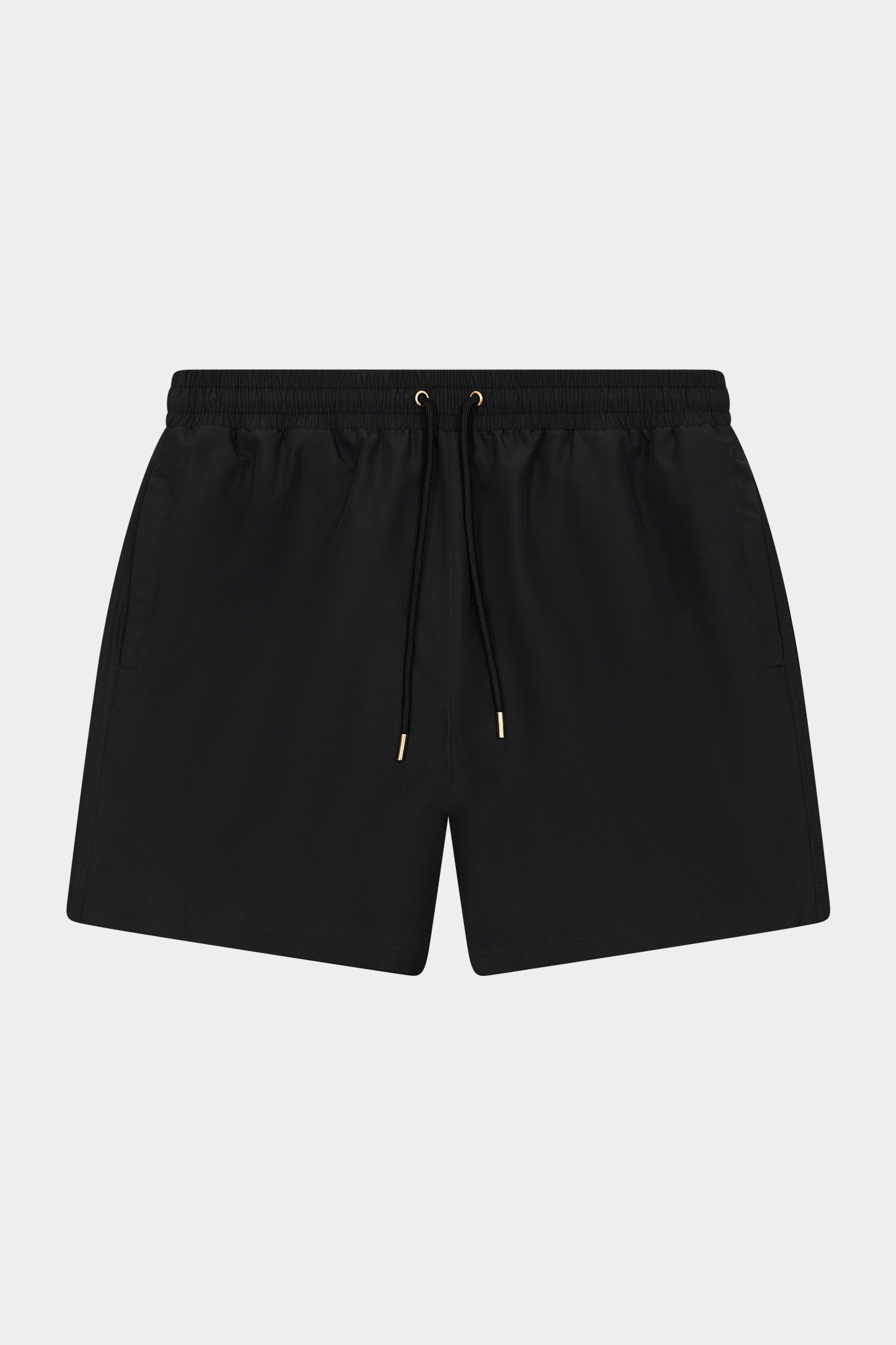 WATER REACTIVE EMBLEM SWIM SHORT - BLACK