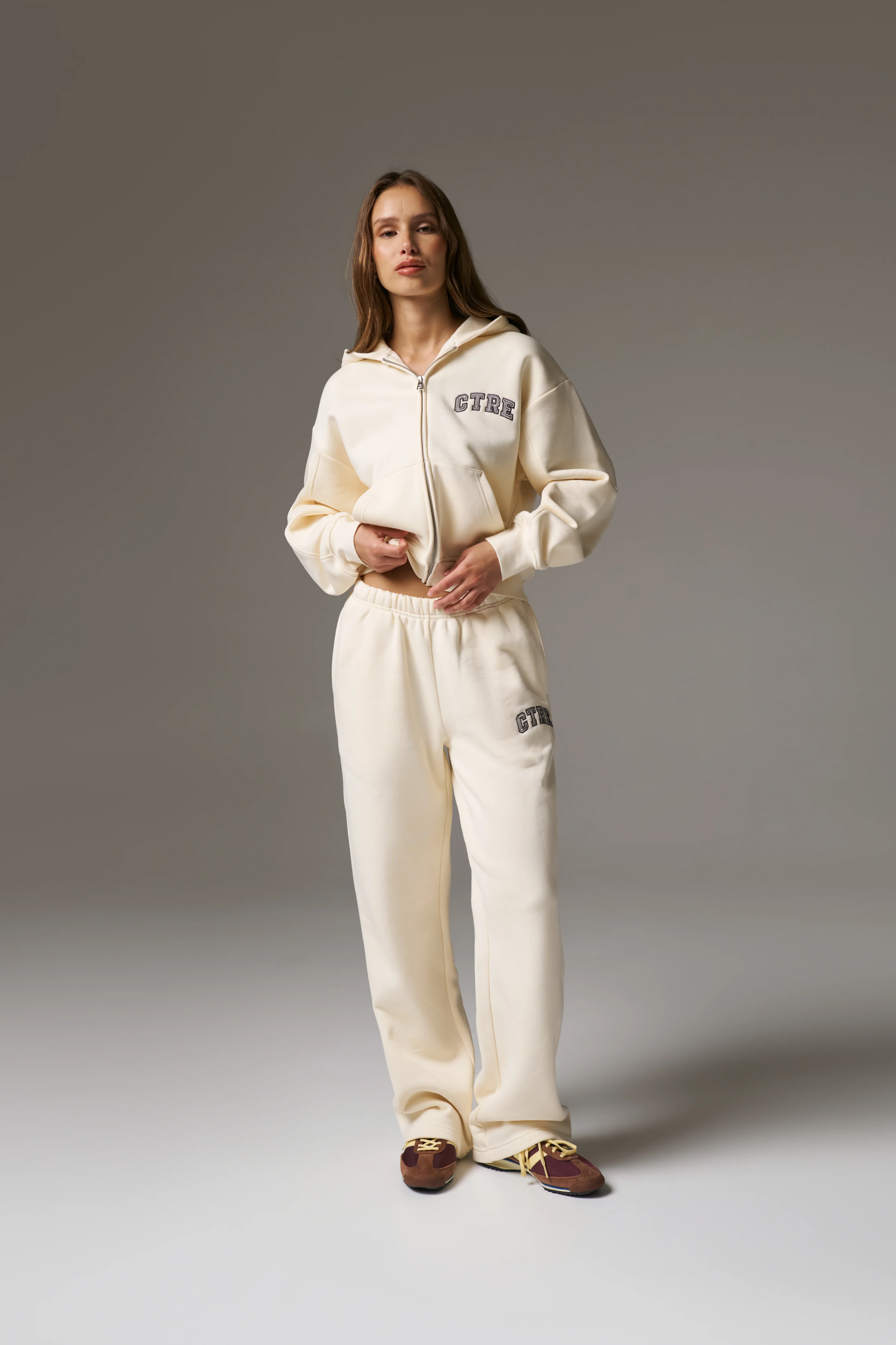 CTRE STRAIGHT LEG JOGGERS - BUTTERMILK