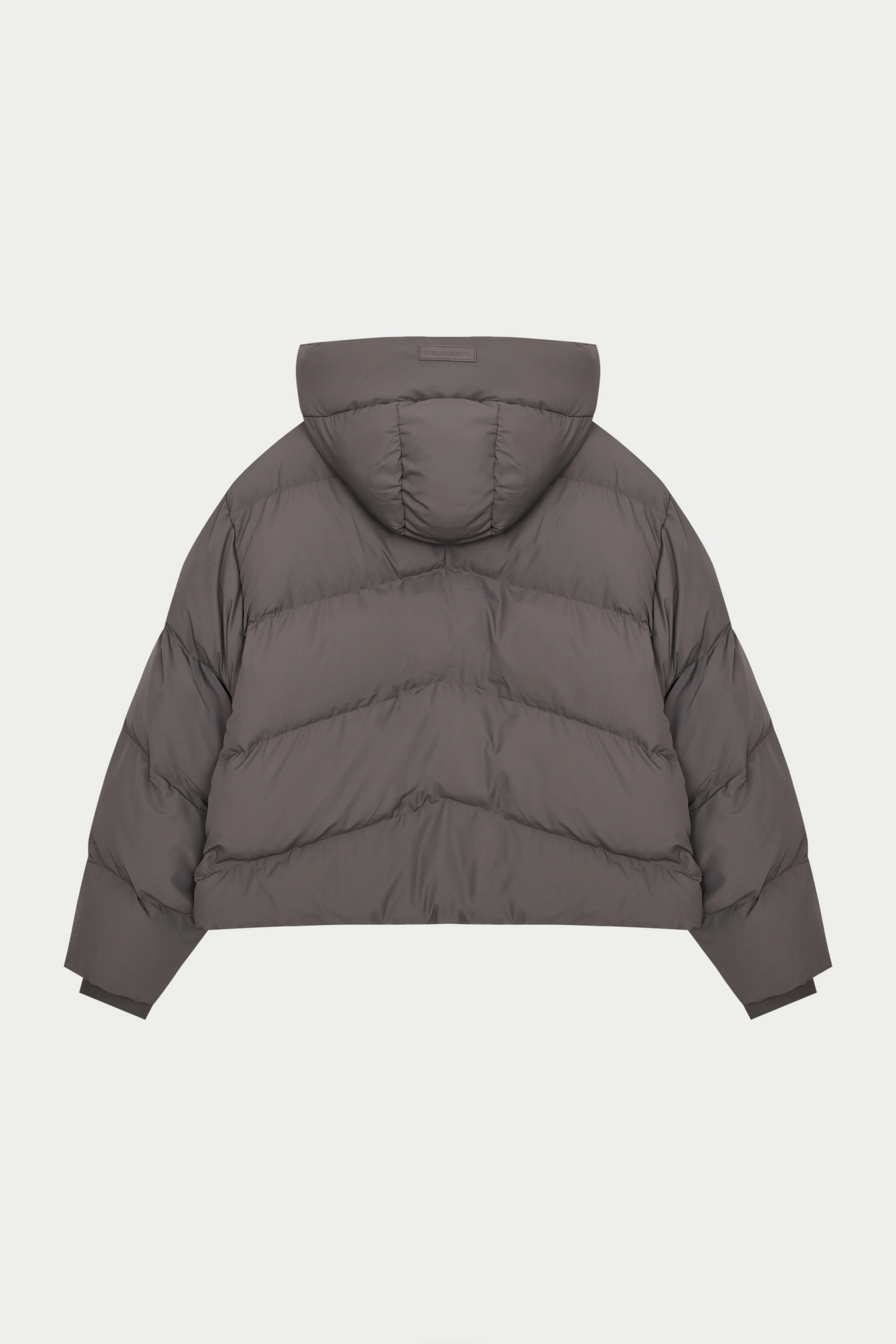 PUFFER COAT - BROWN
