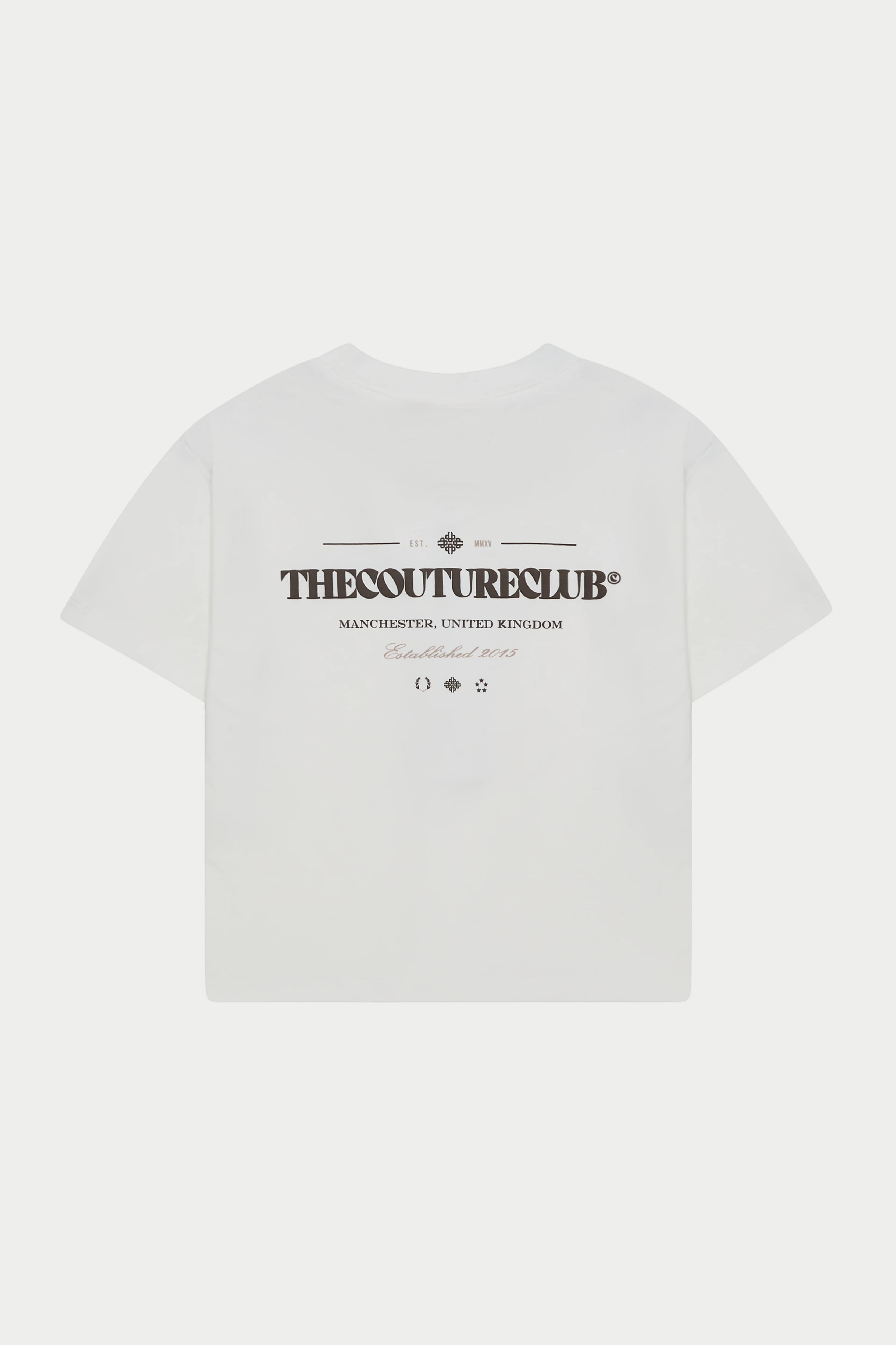 KIDS COPYRIGHT MULTI GRAPHIC T-SHIRT - OFF WHITE