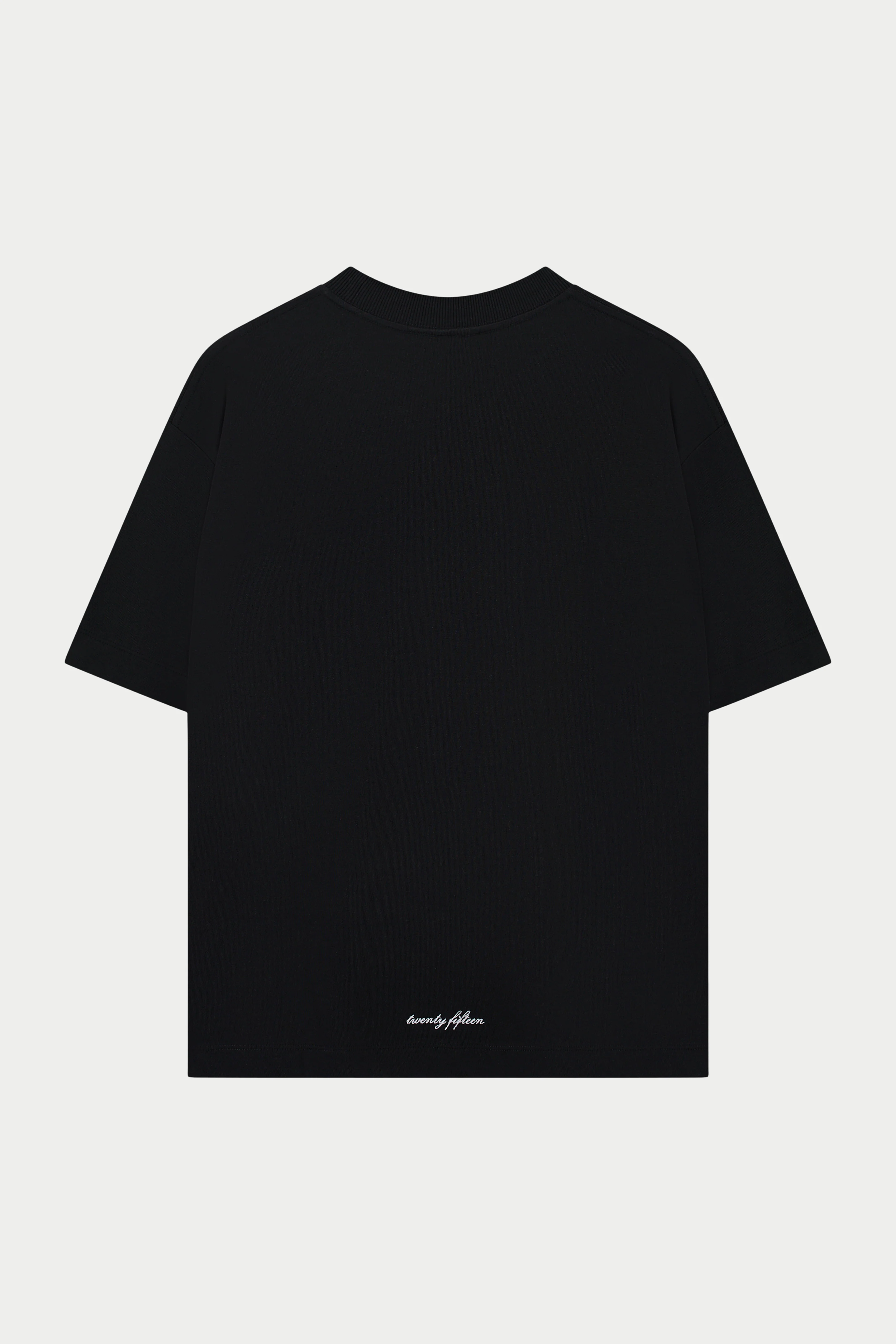 DESIGN DEPARTMENT CHEST PRINT T-SHIRT - BLACK