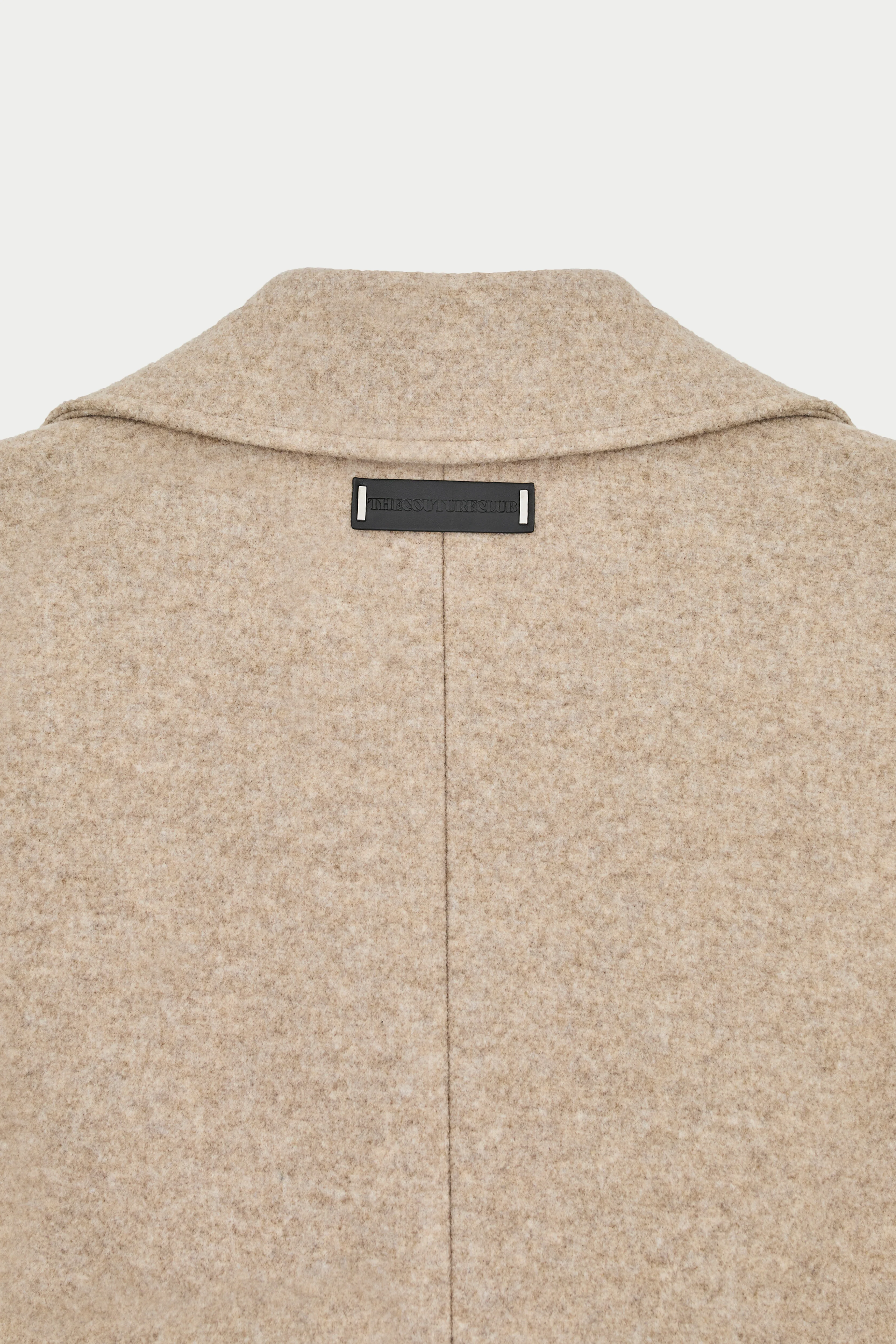 LONGLINE OVERCOAT - BEIGE
