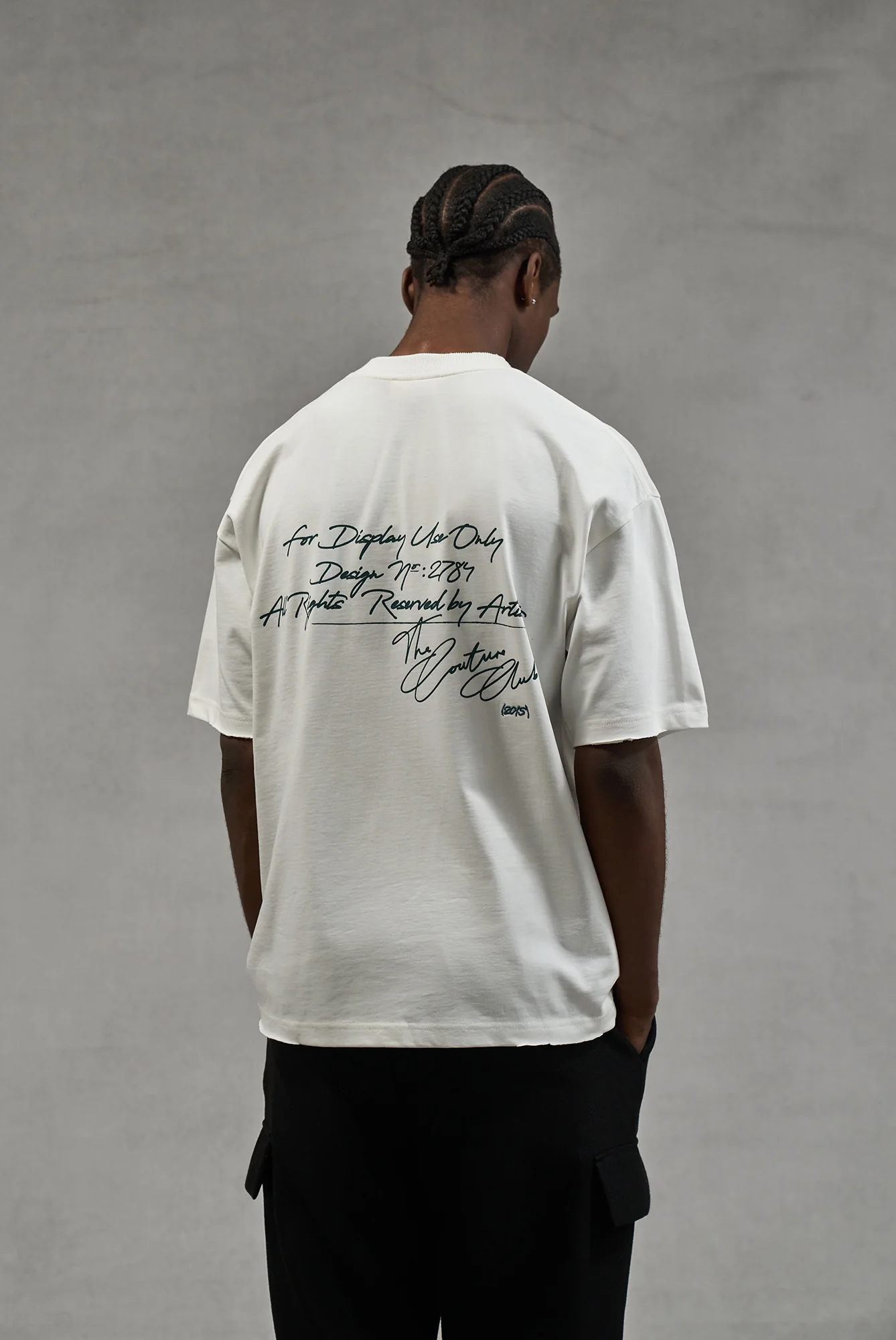 DISPLAY USE ONLY RELAXED T-SHIRT - OFF WHITE