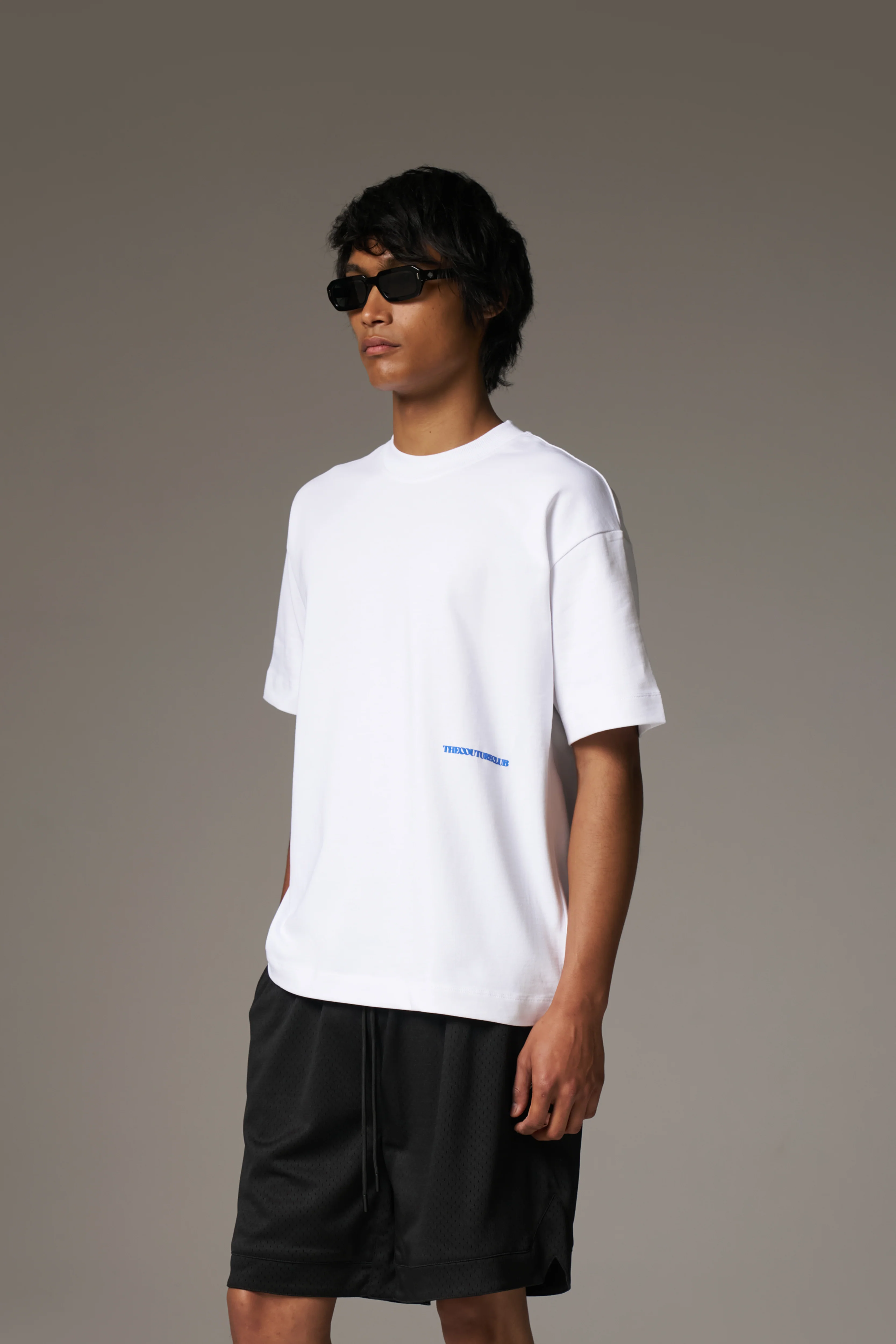 DESIGN DEPARTMENT GRAPHIC T-SHIRT - BLUE