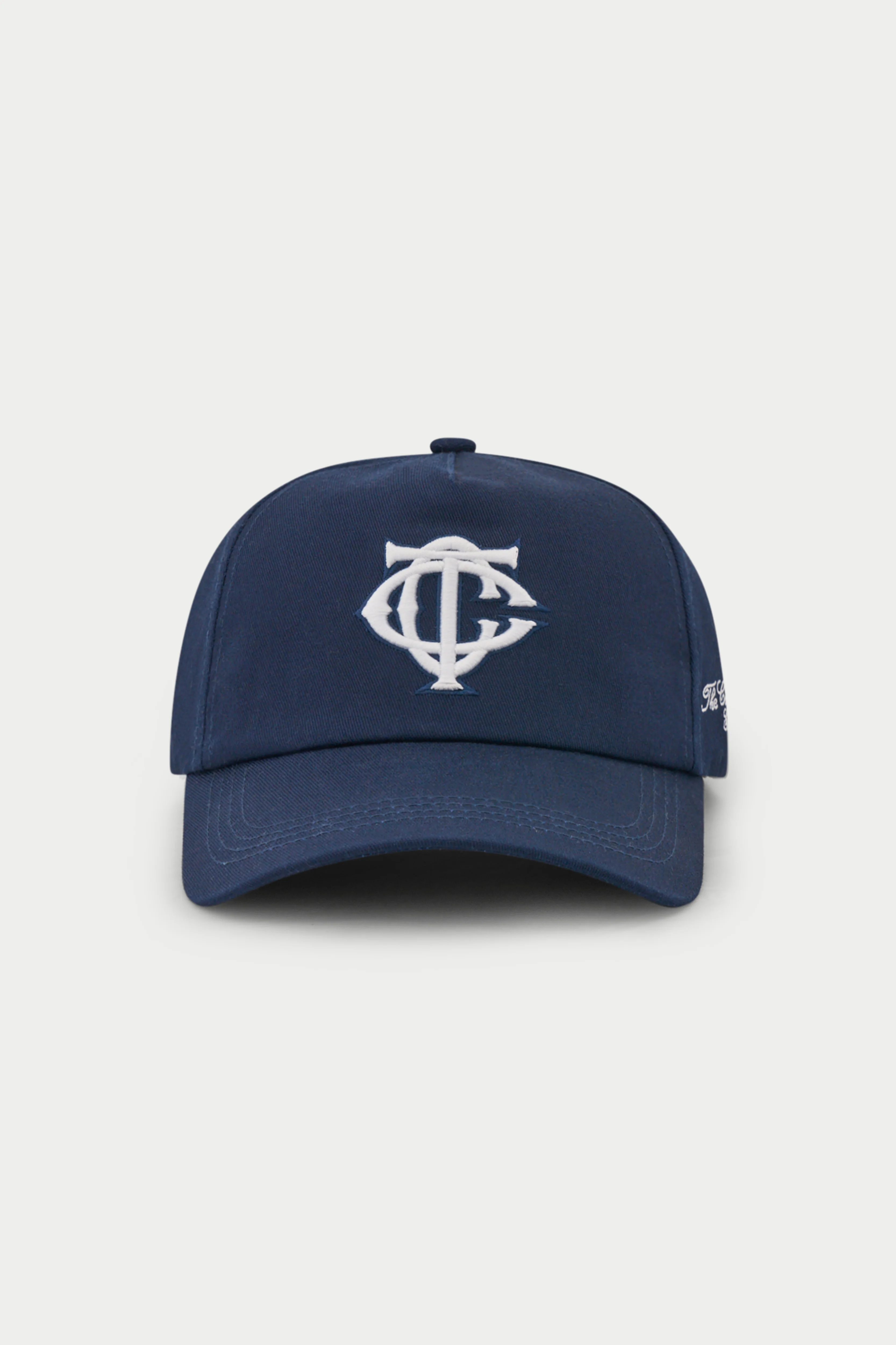 MONOGRAM EMBLEM CAP - NAVY