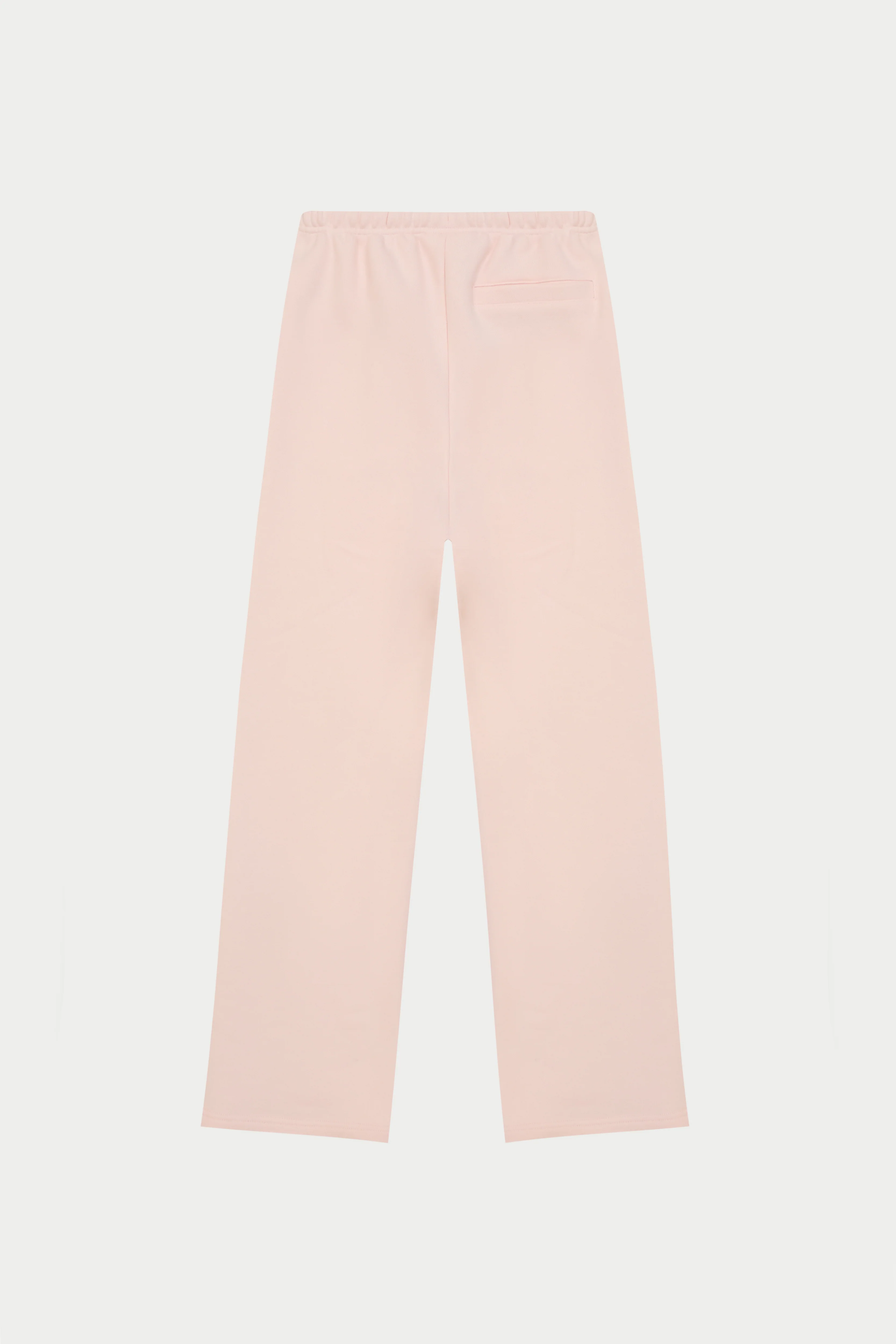 EMBOSSED STRAIGHT LEG JOGGERS - PINK