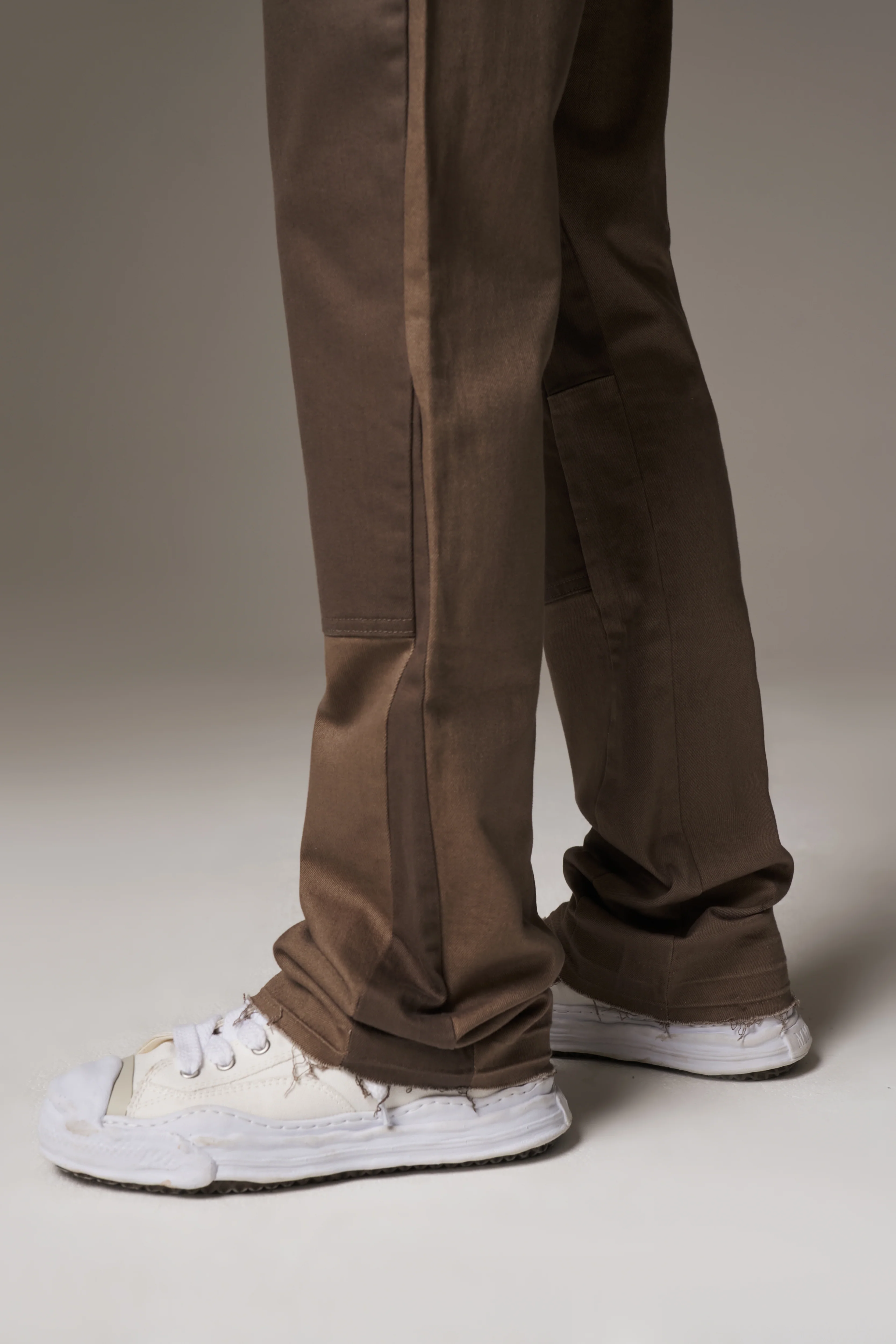 CANVAS CARPENTER TROUSER - BROWN