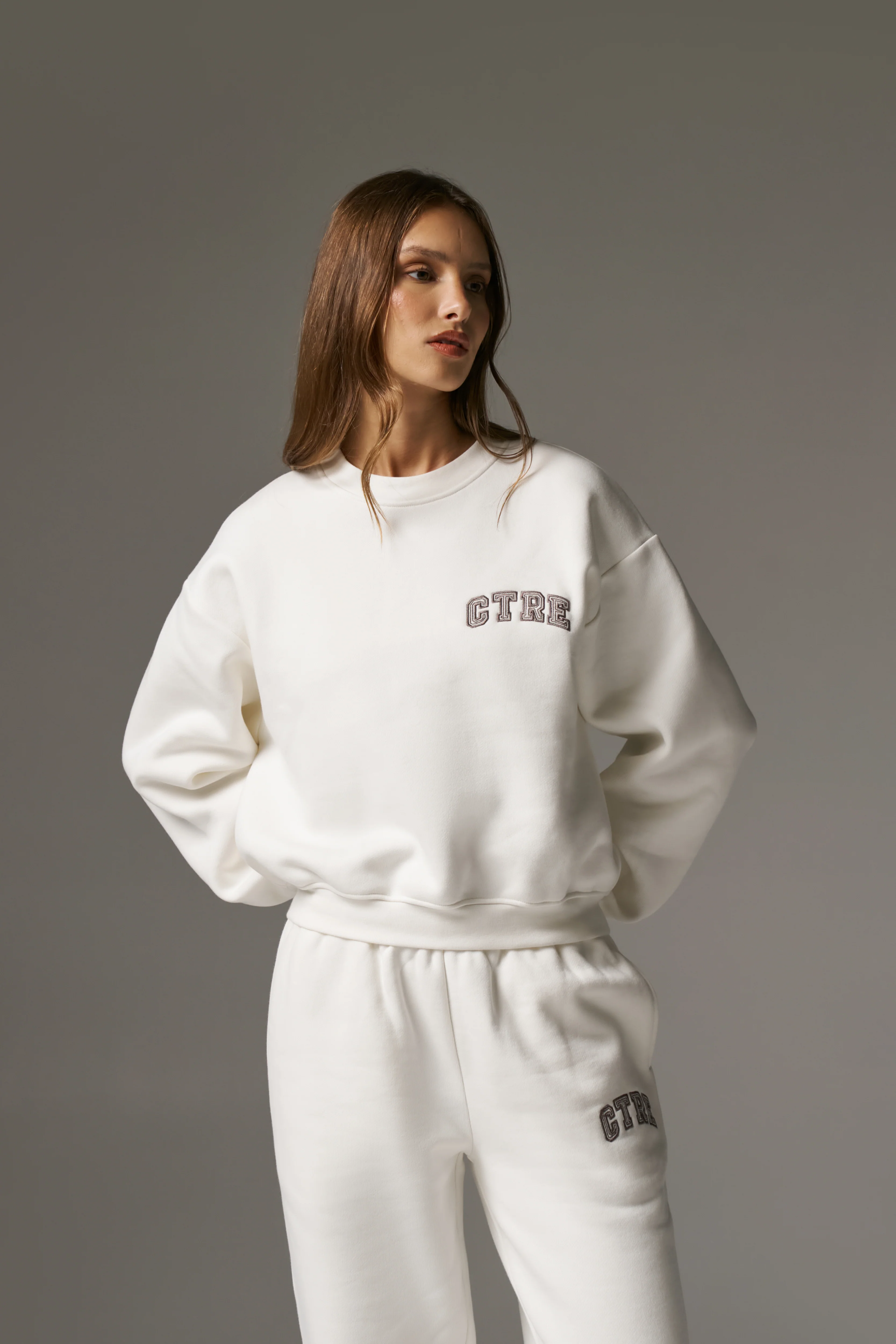 CTRE SWEATSHIRT - OFF WHITE