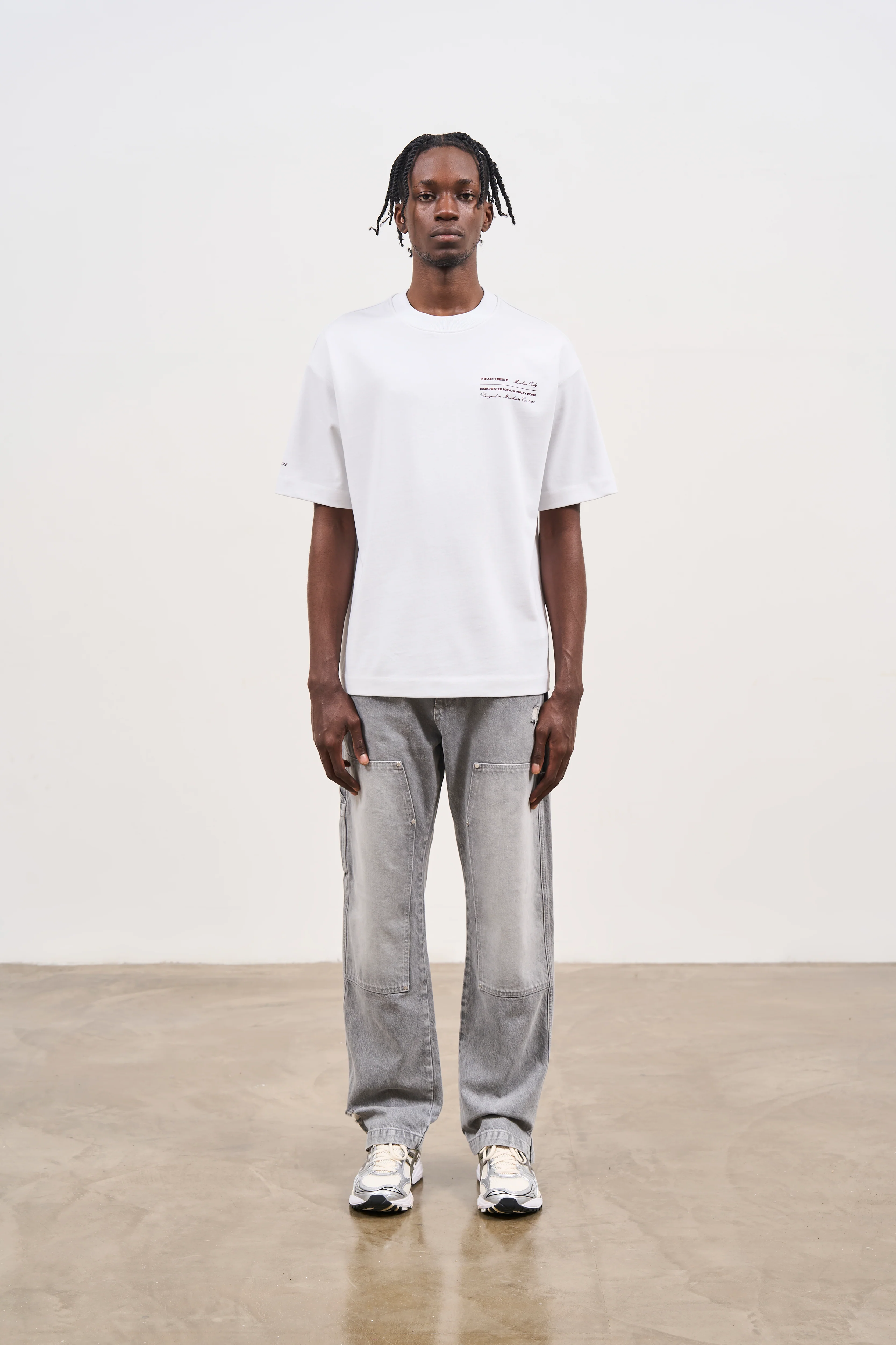 MISSION STATEMENT RELAXED T-SHIRT - WHITE