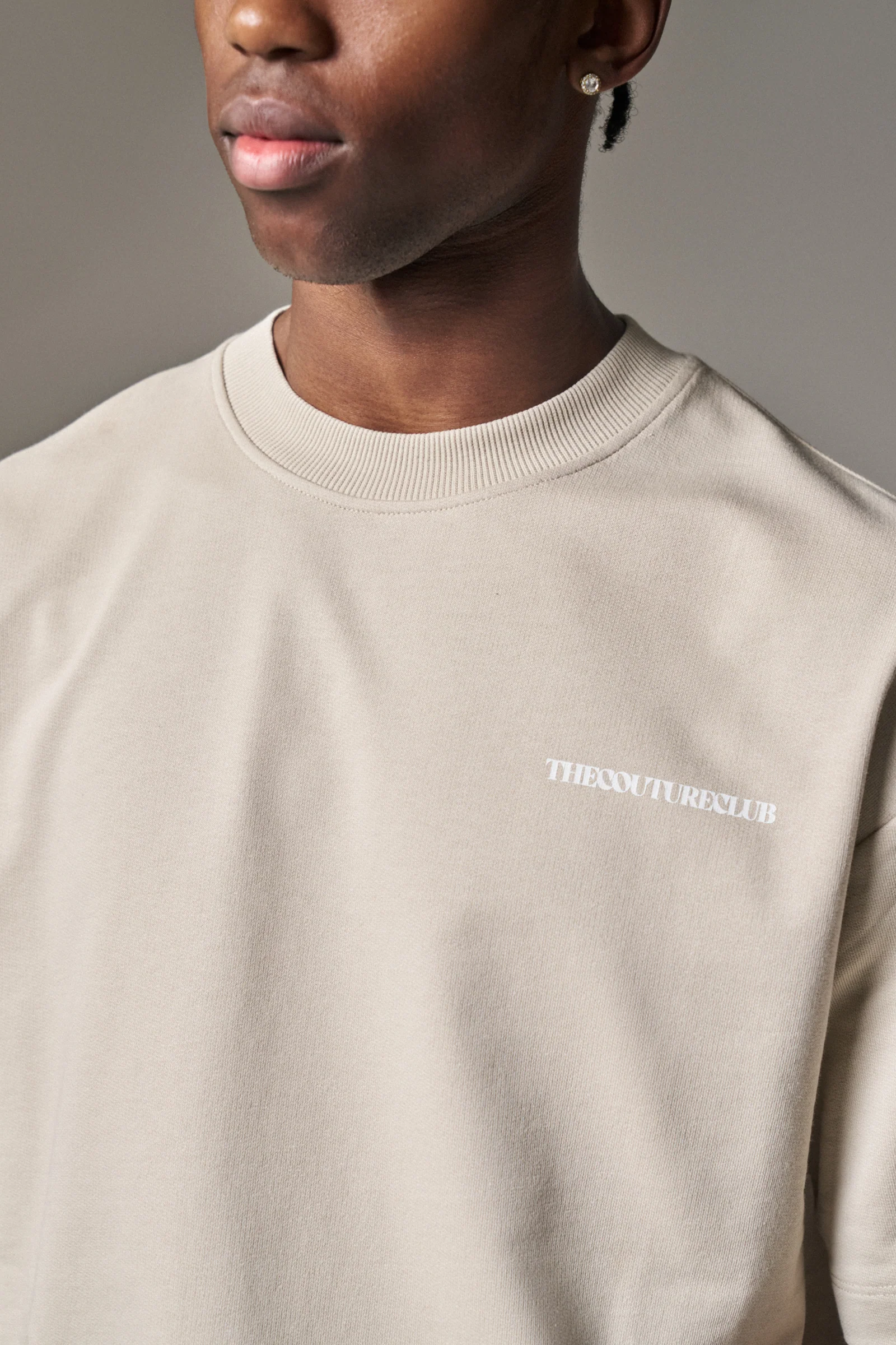 HEAVYWEIGHT COPYRIGHT T-SHIRT - BEIGE