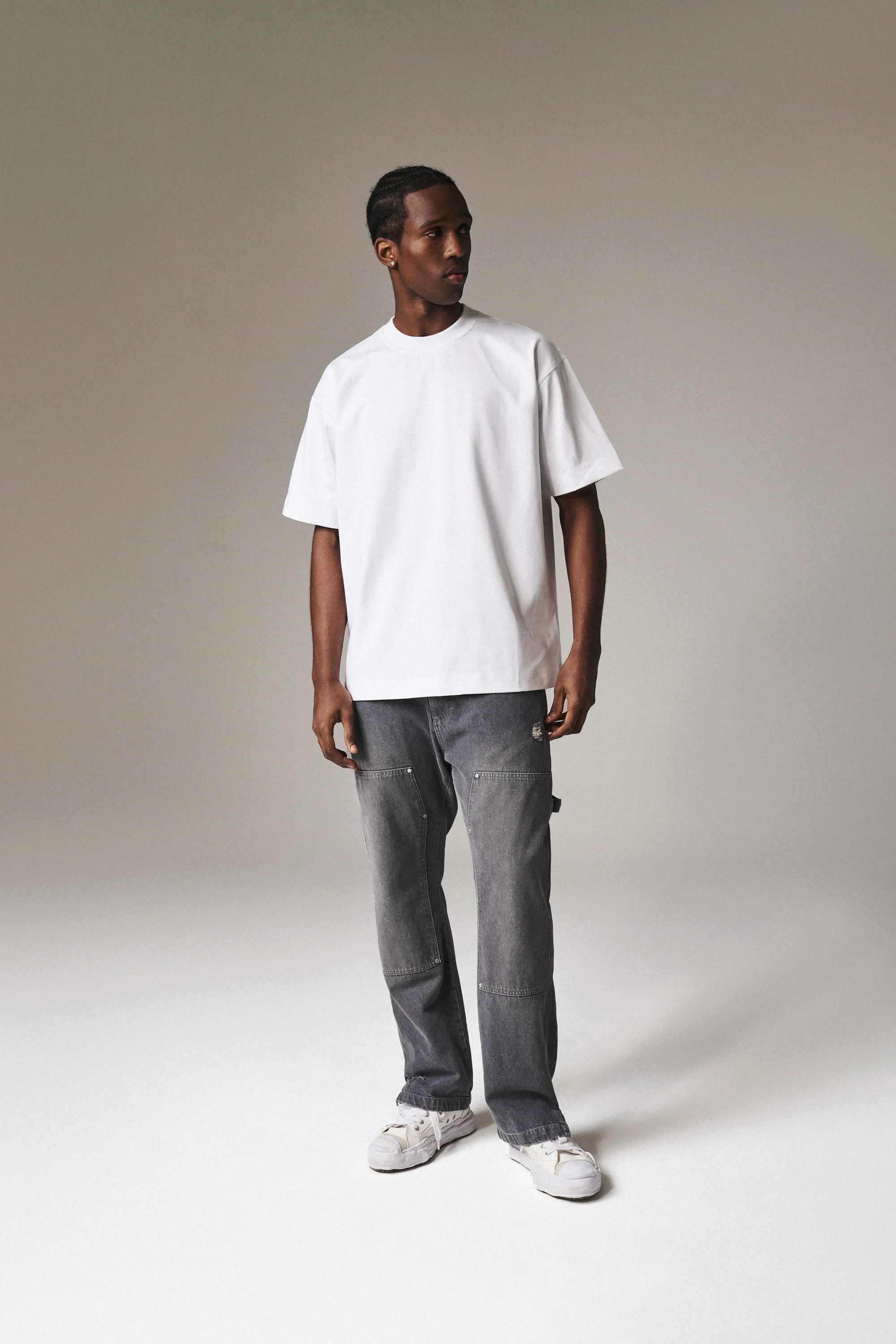 SUPER HEAVYWEIGHT BLANK T-SHIRT - WHITE