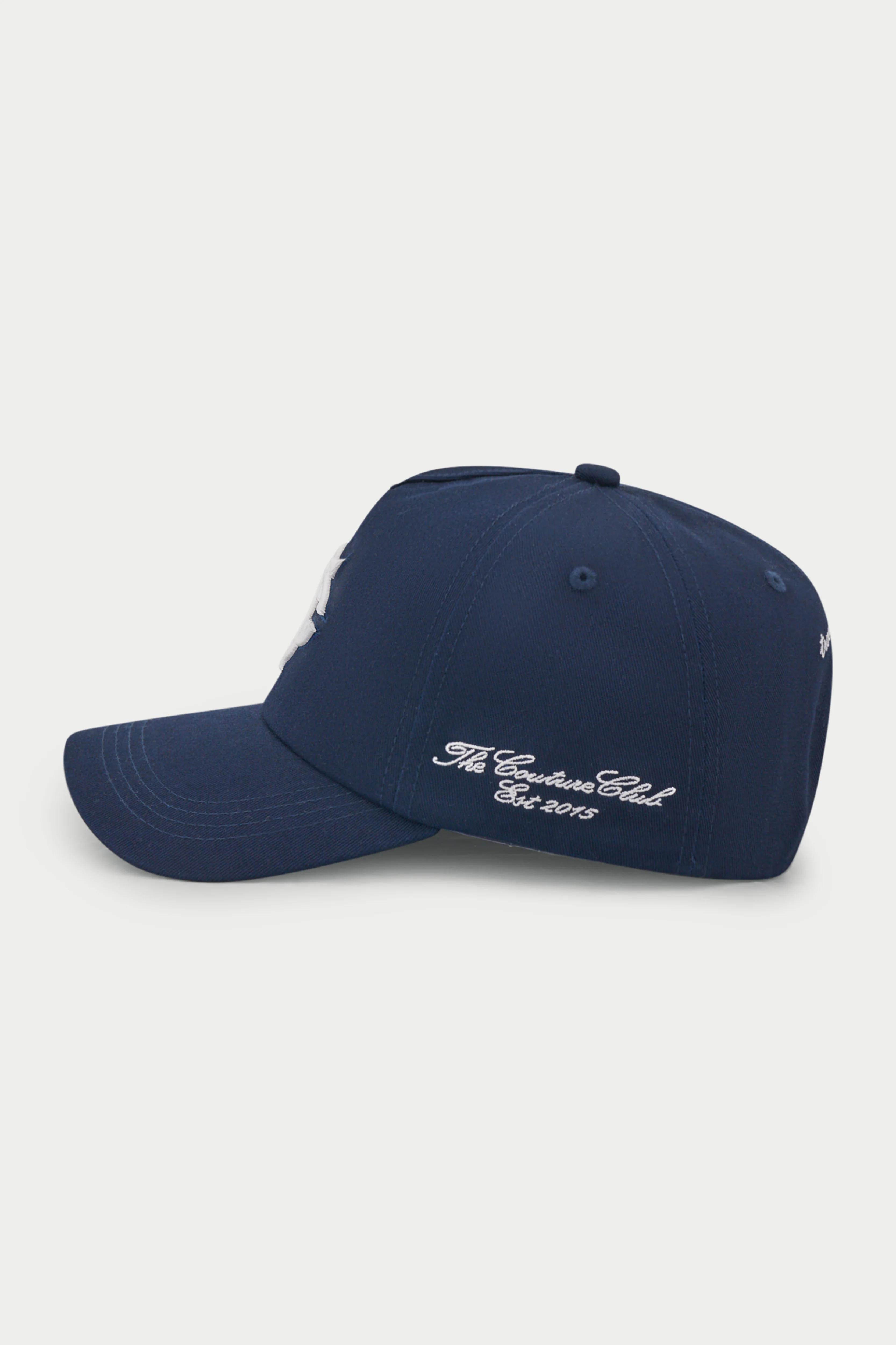 MONOGRAM EMBLEM CAP - NAVY