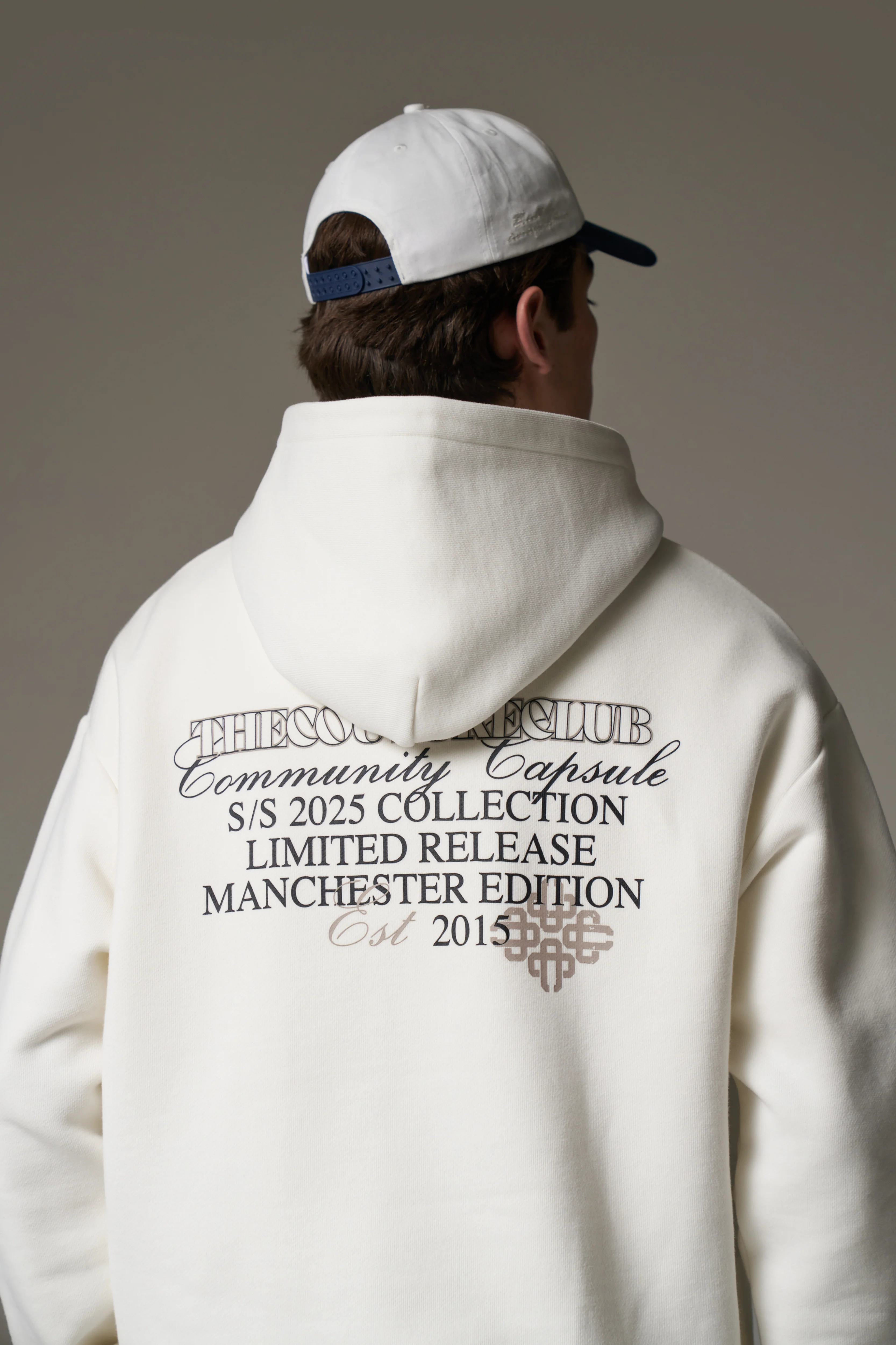 COMMUNITY CAPSULE HOODIE - OFF WHITE