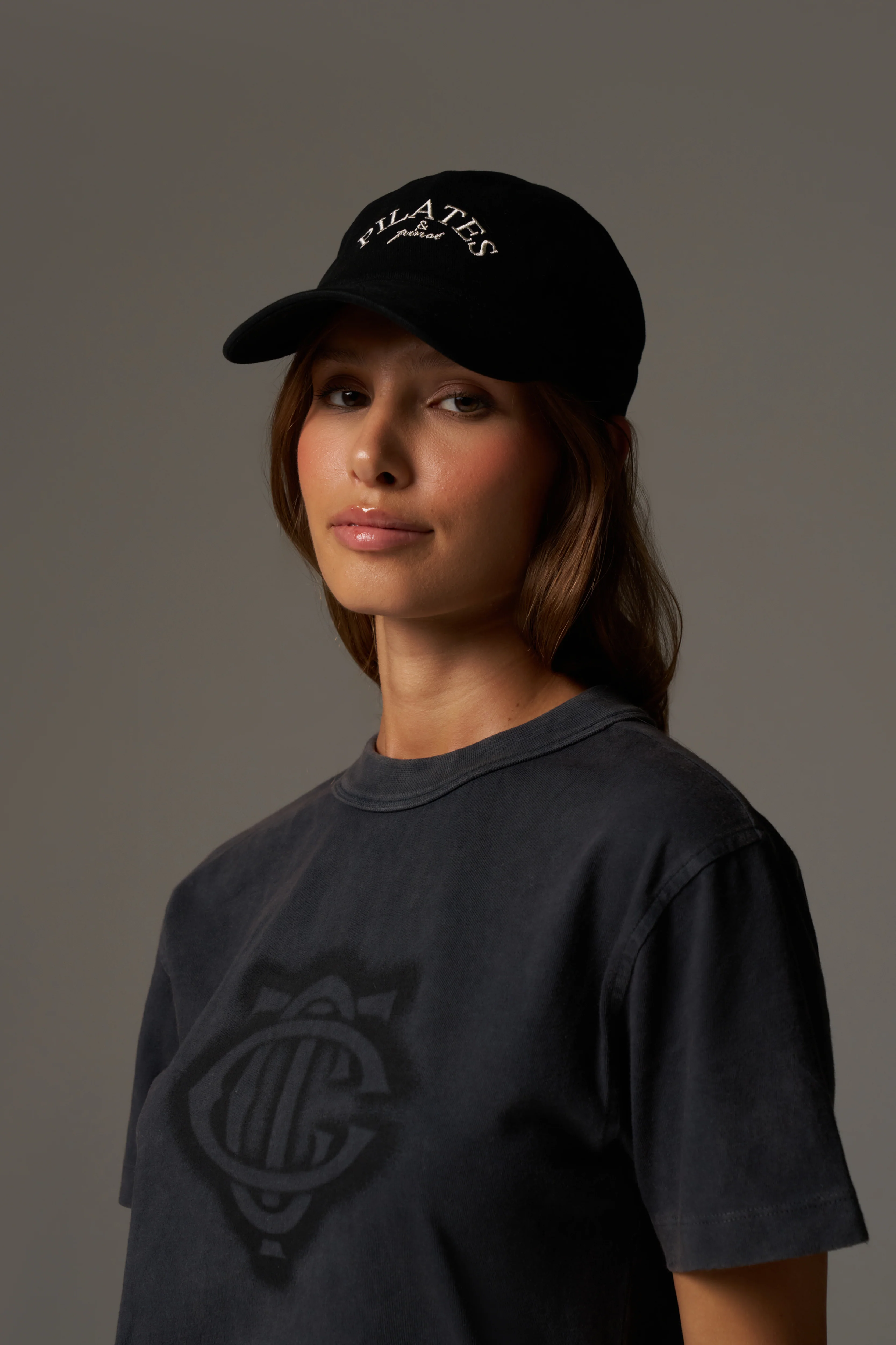 PILATES & PINOT CAP - BLACK