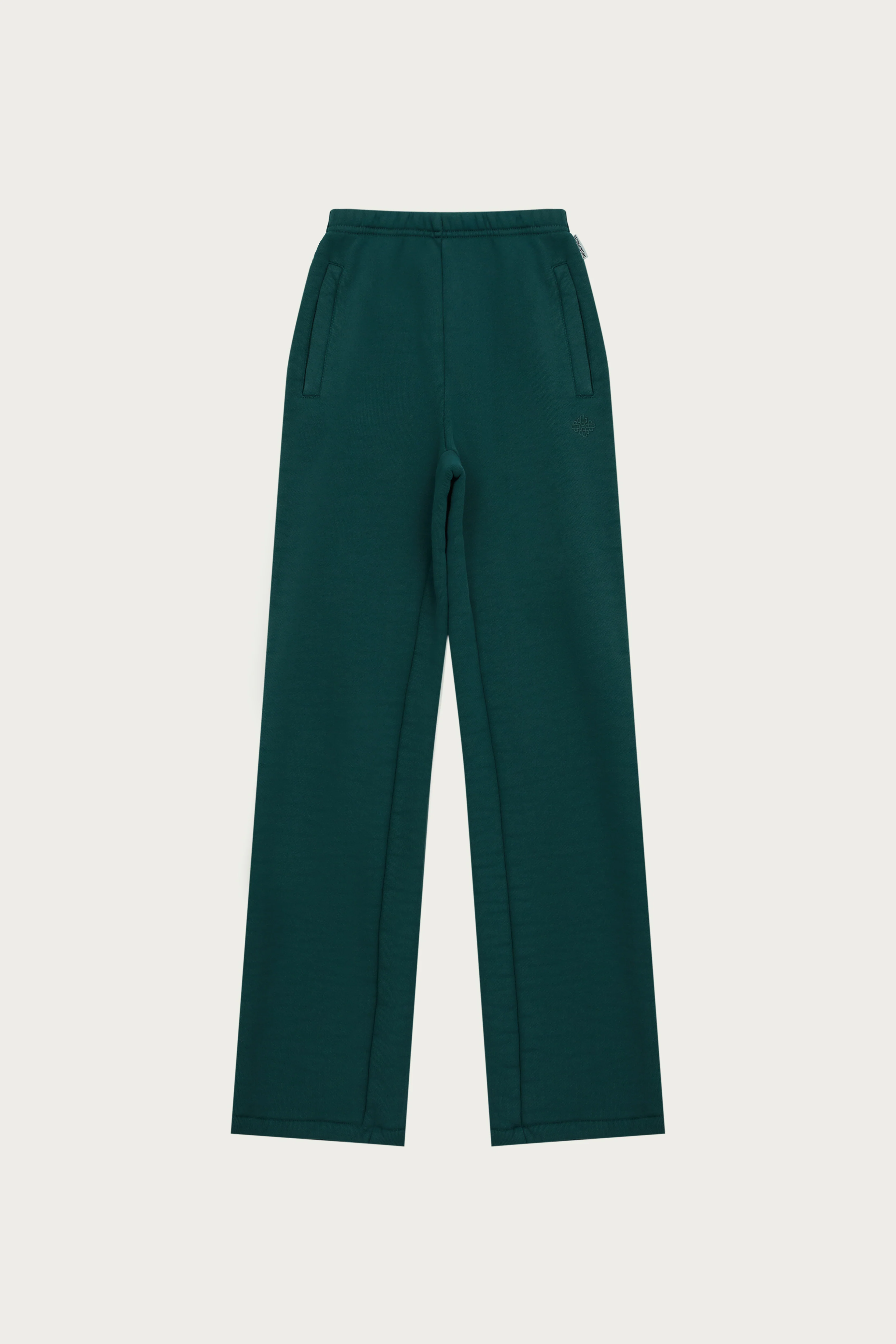 LAUNDERED CLASSICS STRAIGHT LEG JOGGERS - GREEN