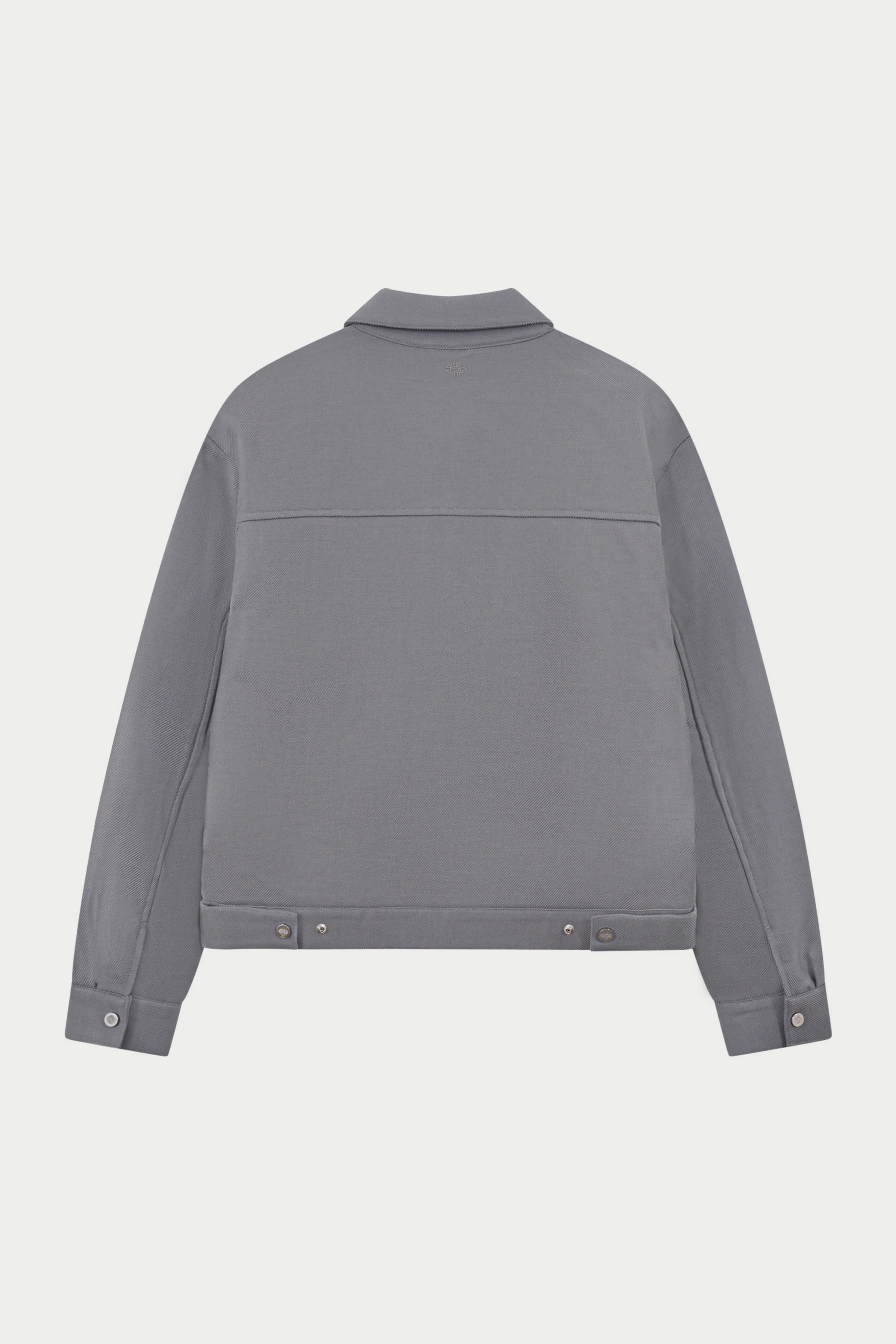 TAILORED WOOL BLEND JACKET - GREY MARL