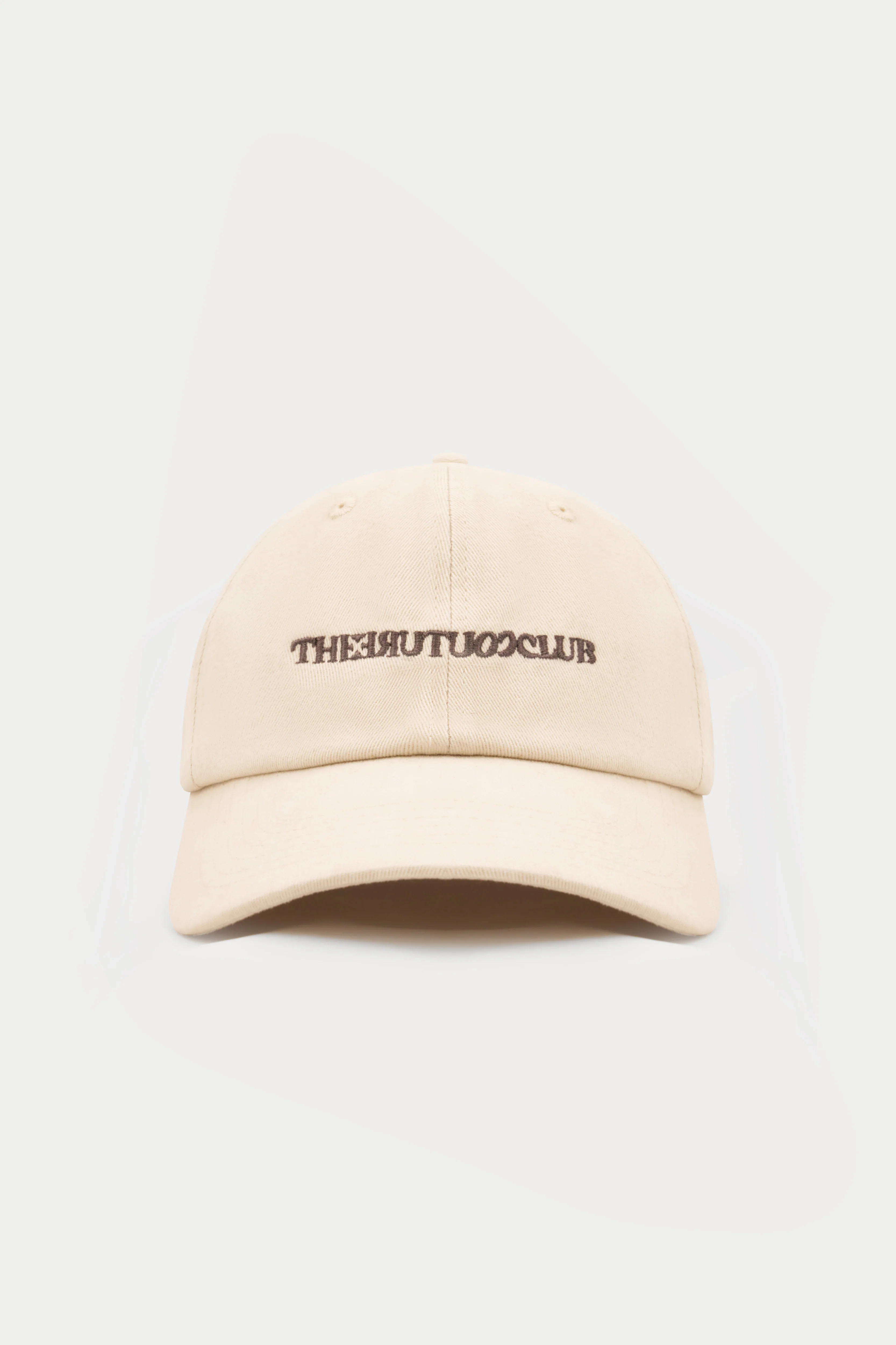 WASHED REVERSE COPYRIGHT CAP - OFF WHITE