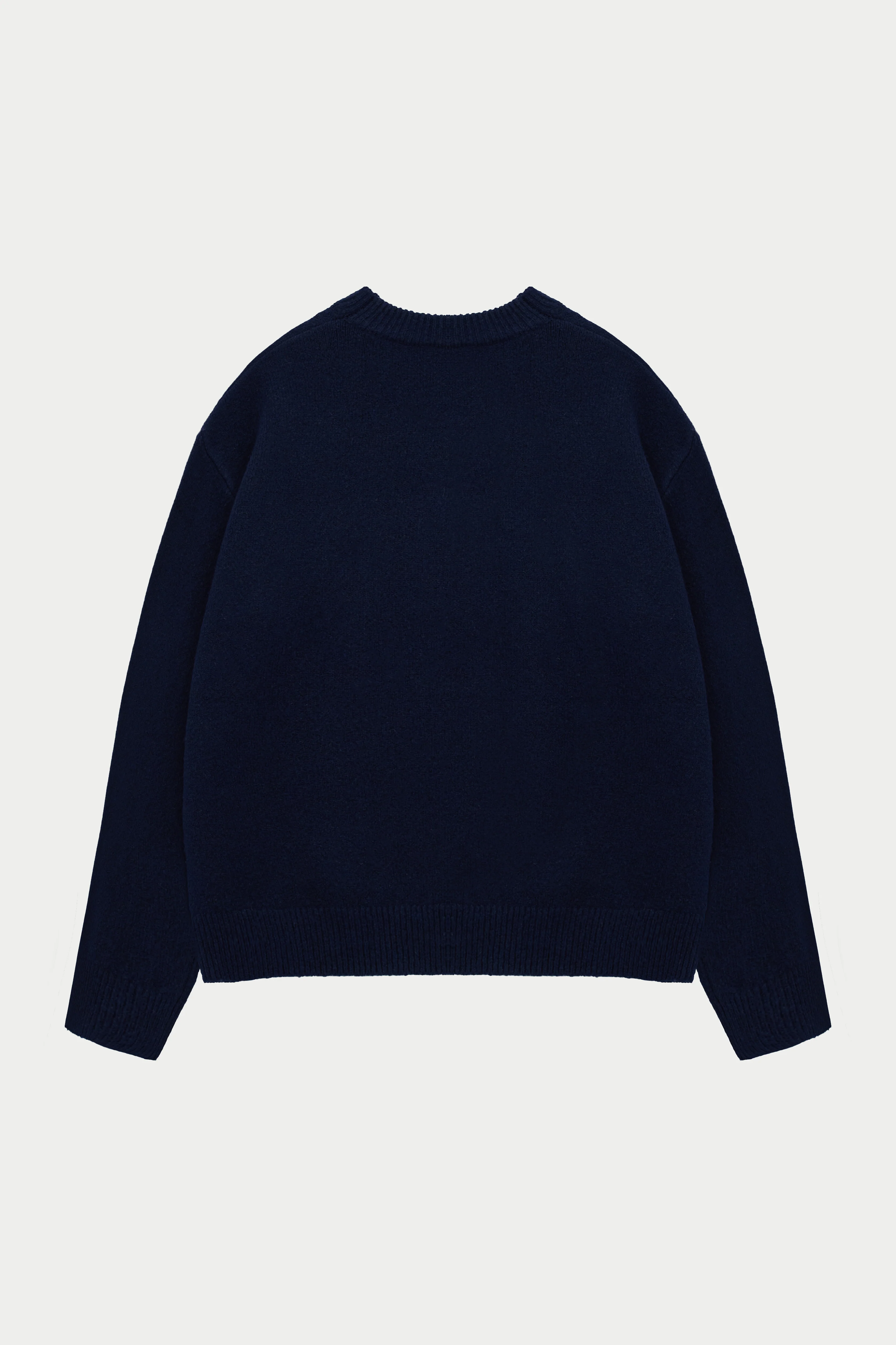 CTRE KNITTED SWEATSHIRT - NAVY