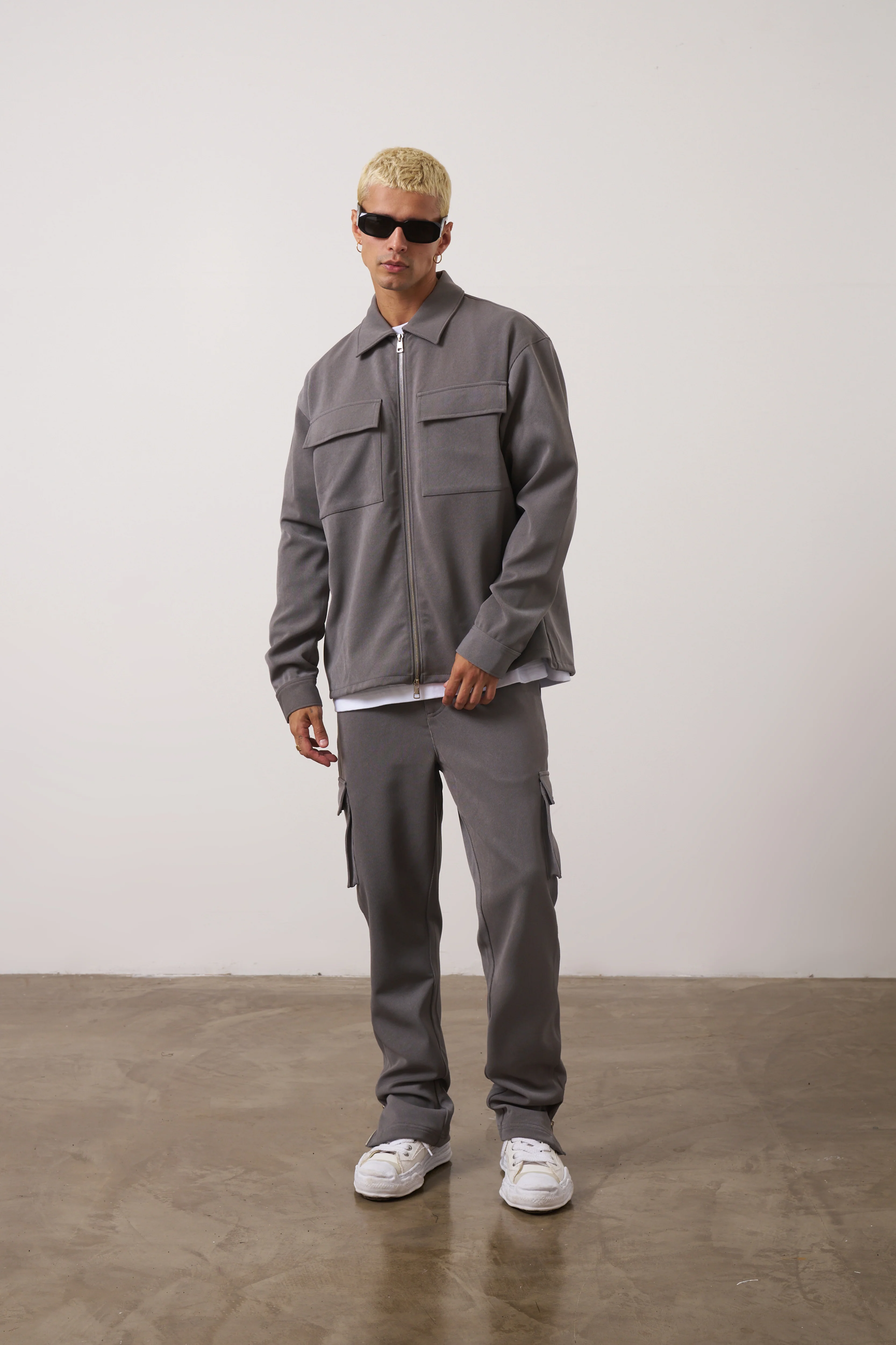 TECHNICAL RIB SMART CARGOS - CHARCOAL