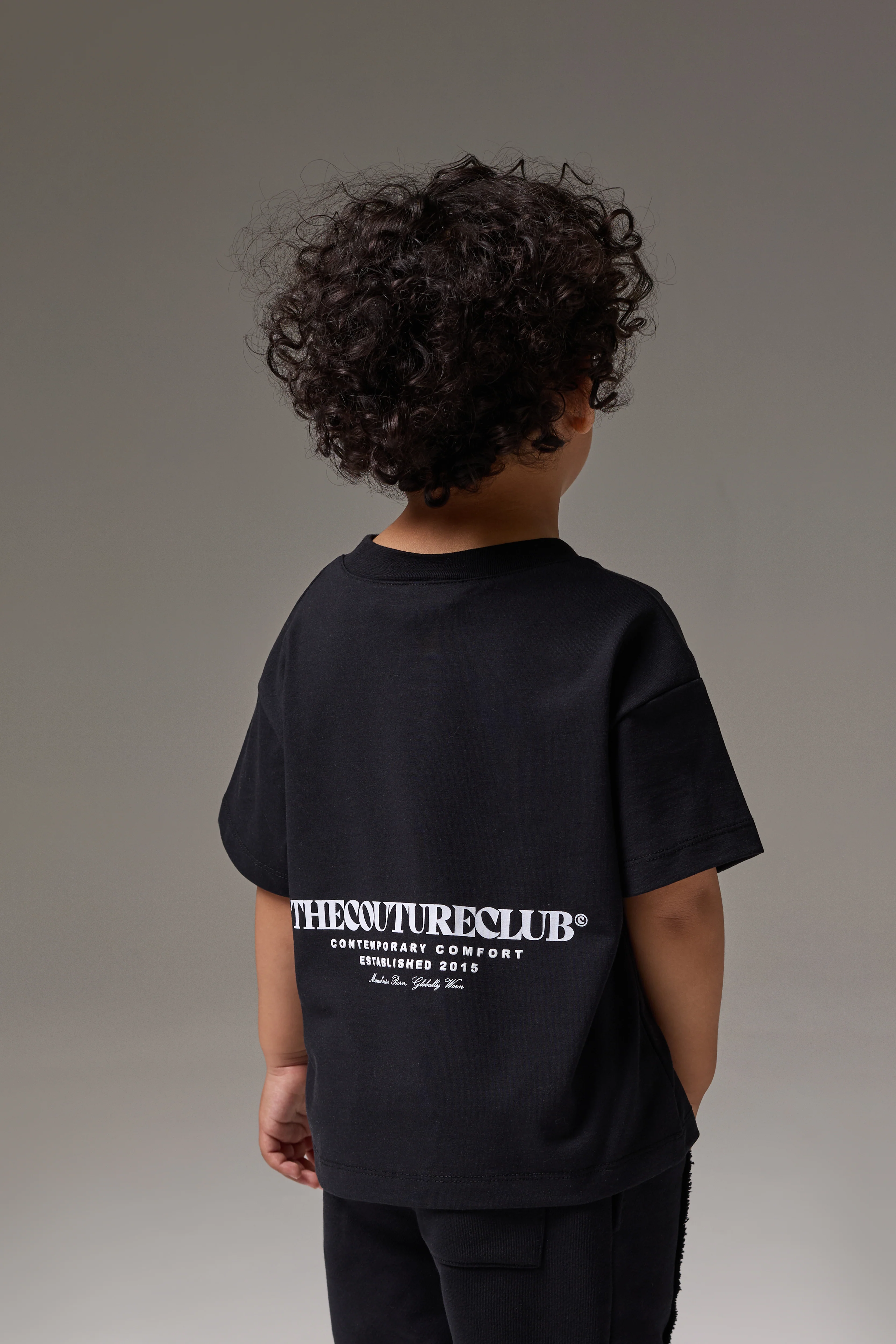 KIDS COPYRIGHT T-SHIRT - BLACK