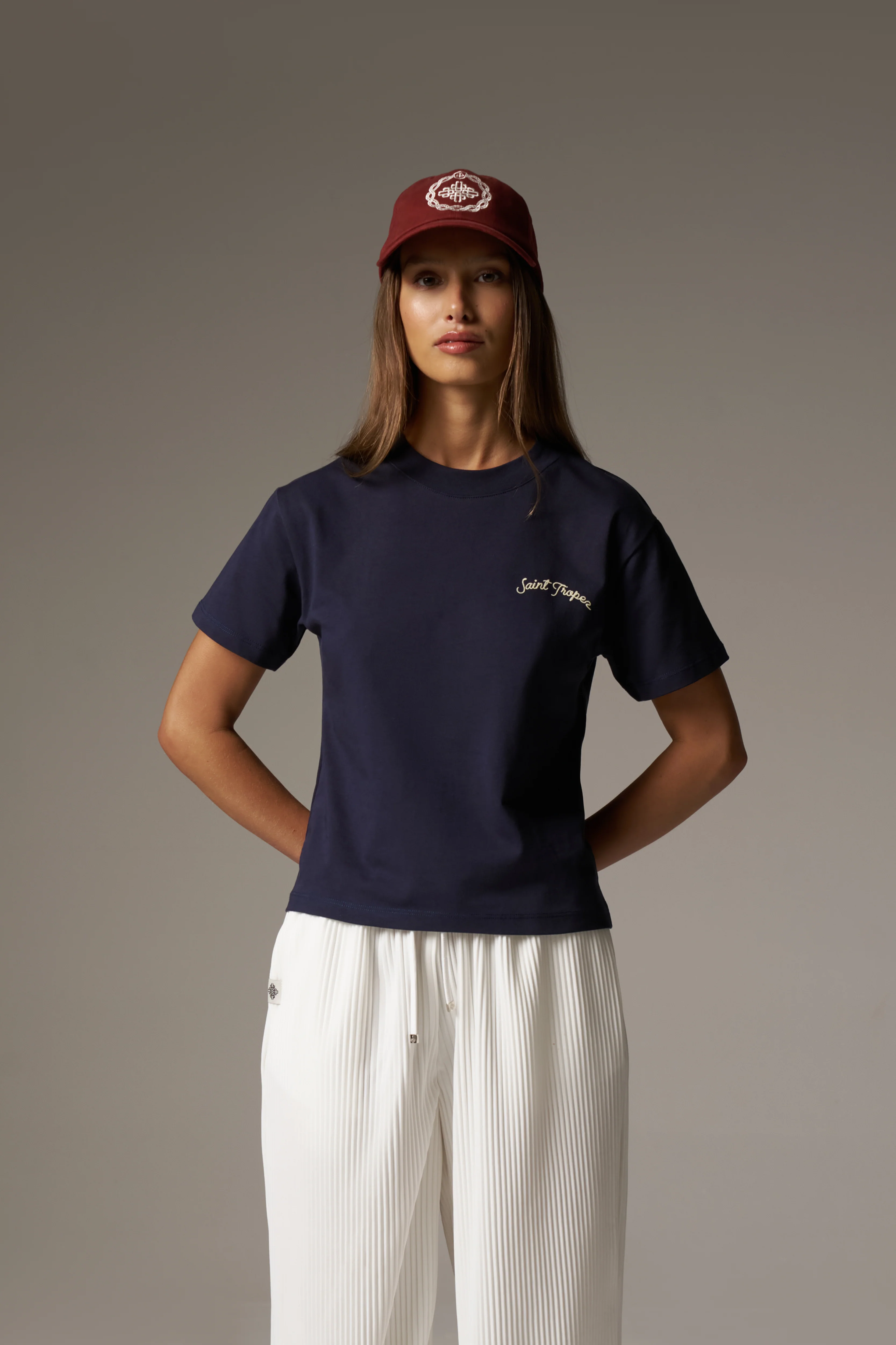 ST TROPEZ T-SHIRT - NAVY