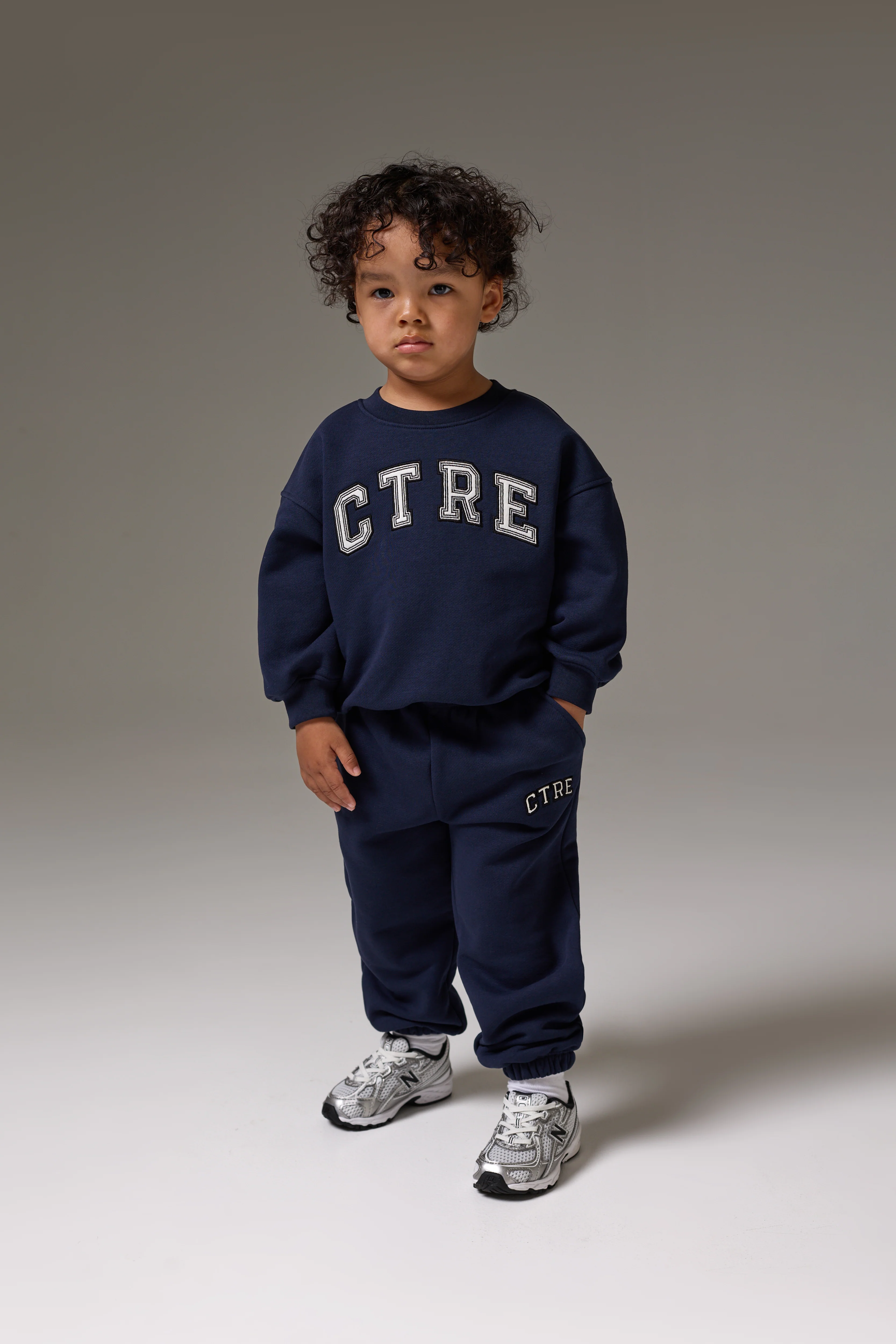 KIDS CTRE JOGGERS - NAVY