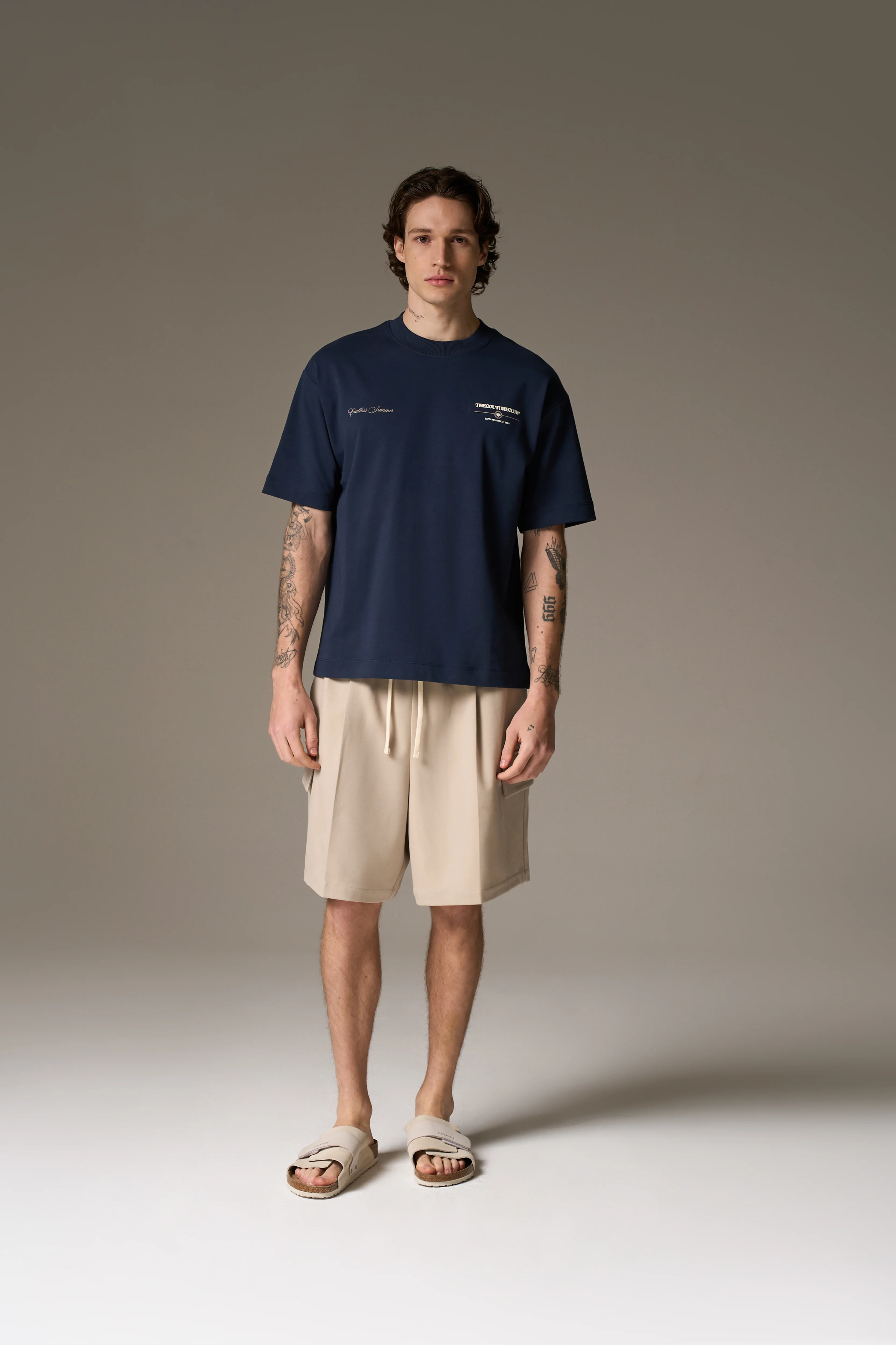 ENDLESS SUMMER GRAPHIC T-SHIRT - NAVY