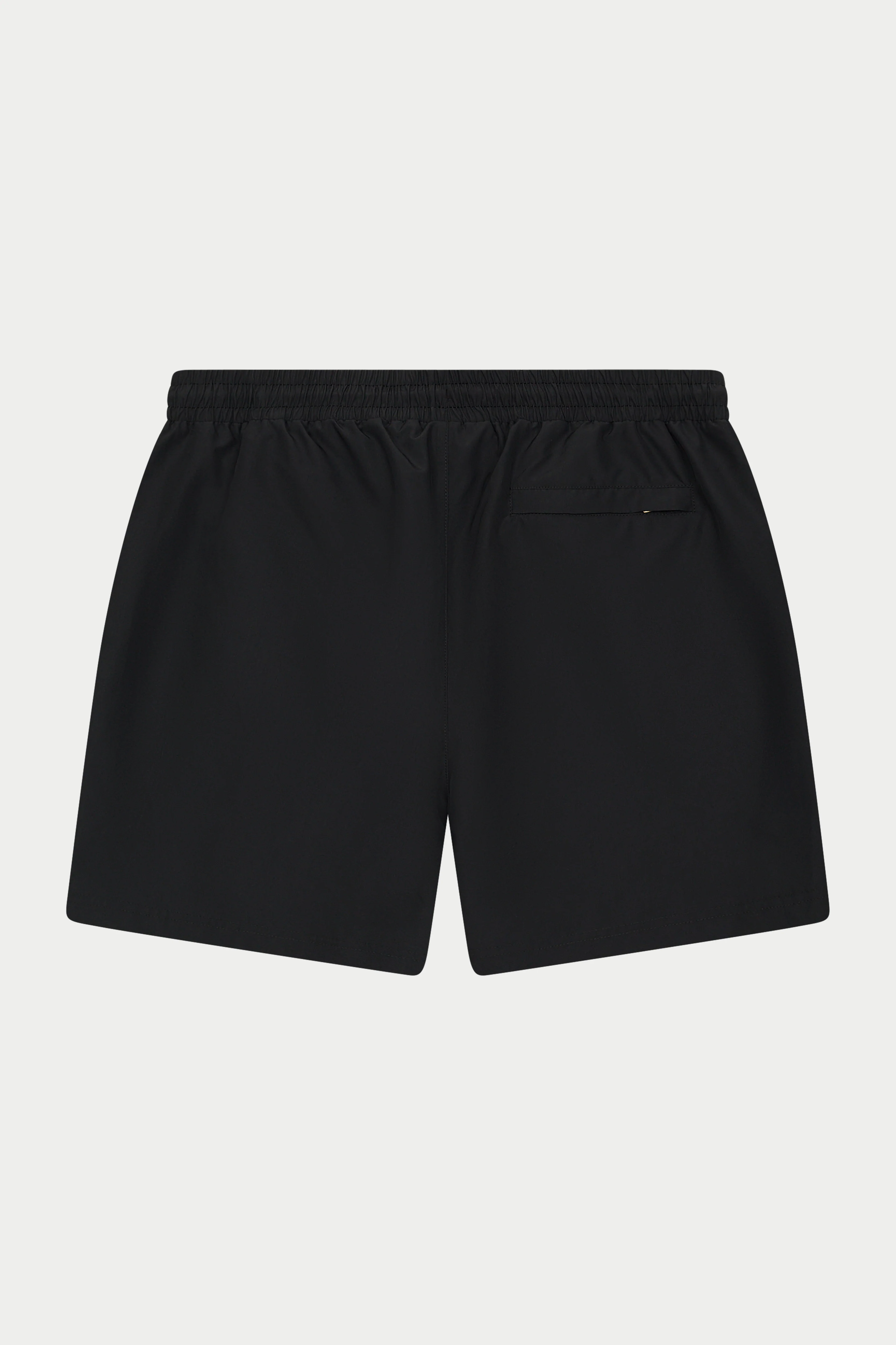 WATER REACTIVE EMBLEM SWIM SHORT - BLACK