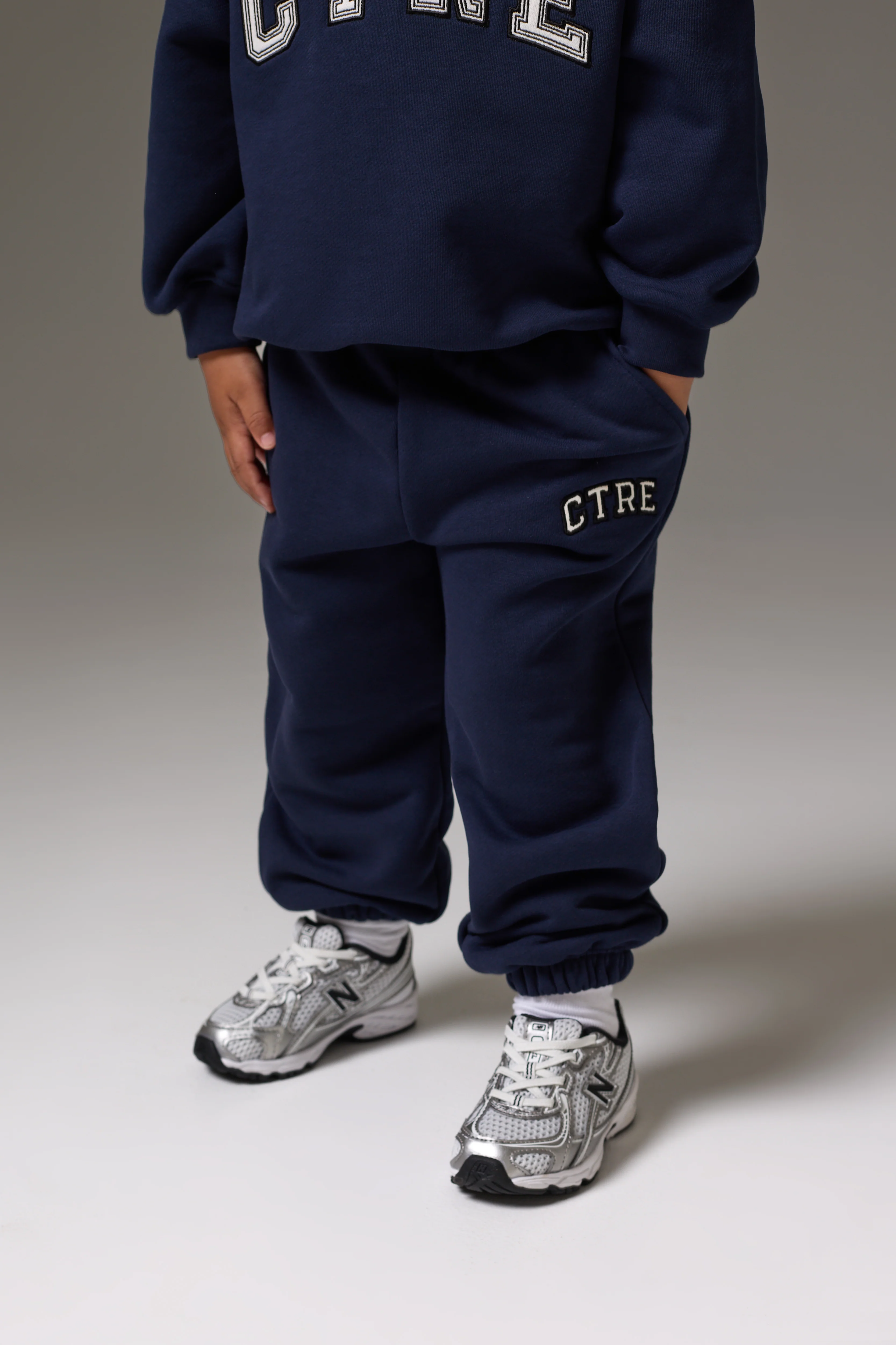 KIDS CTRE JOGGERS - NAVY