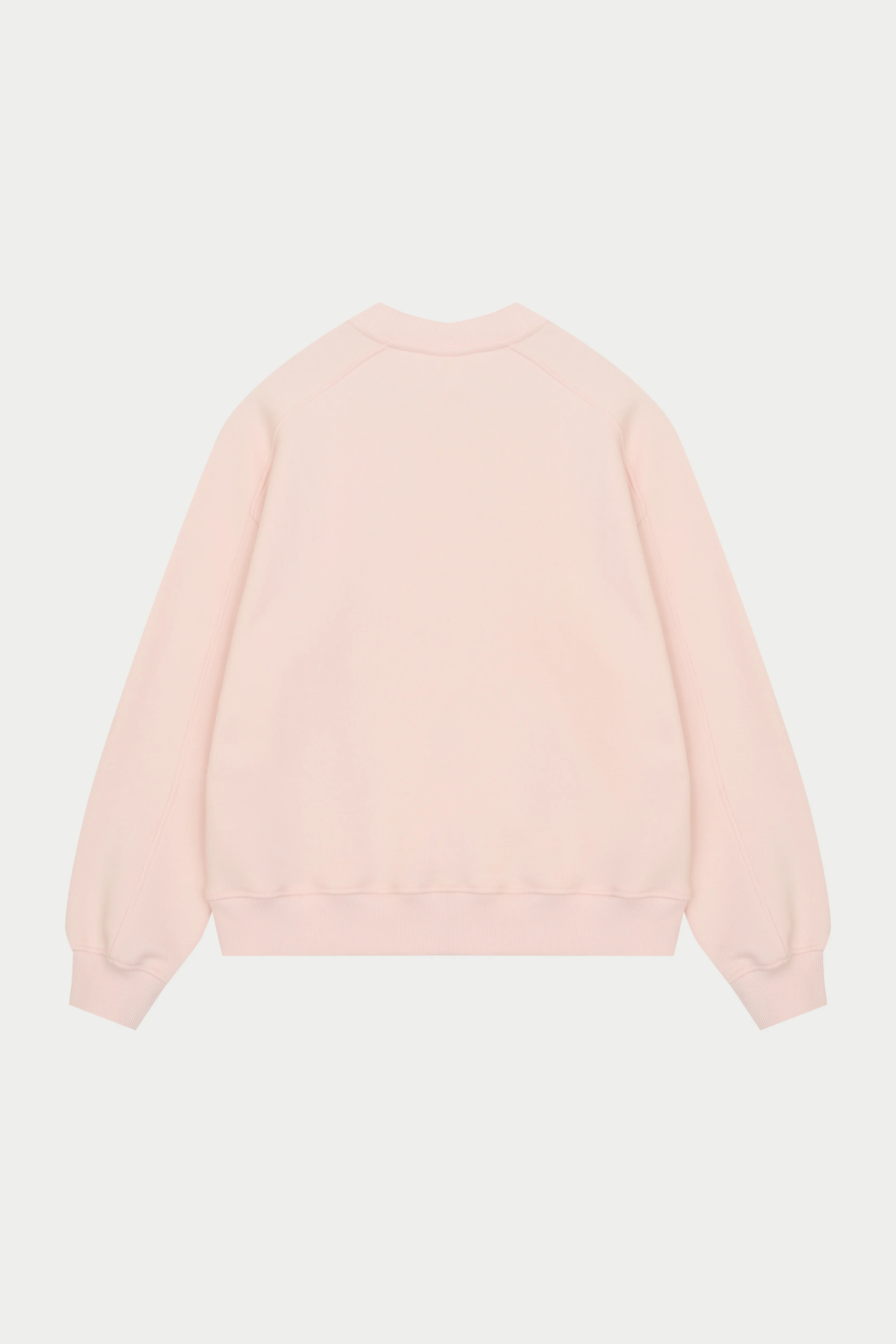 EMBOSSED SWEATSHIRT - PINK