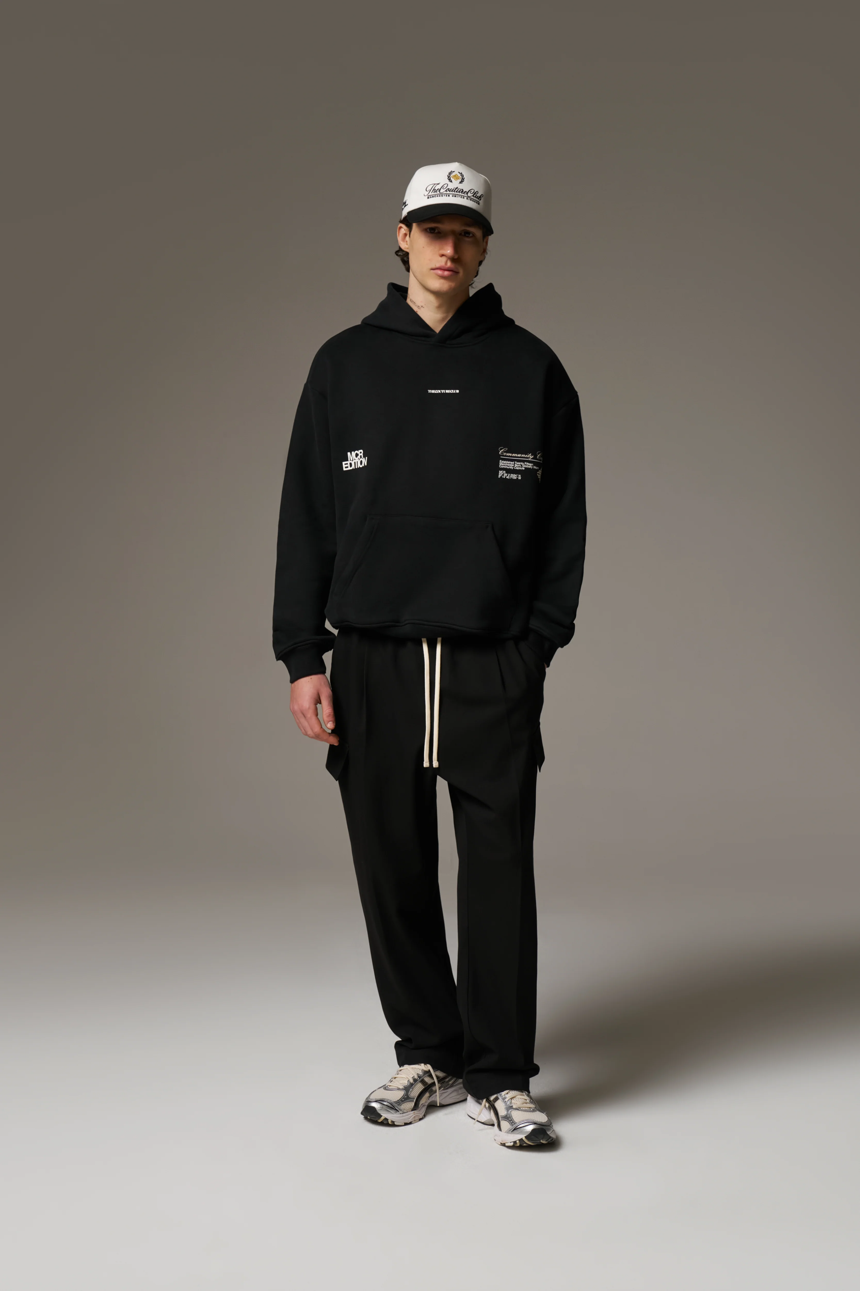 COMMUNITY CAPSULE HOODIE - BLACK