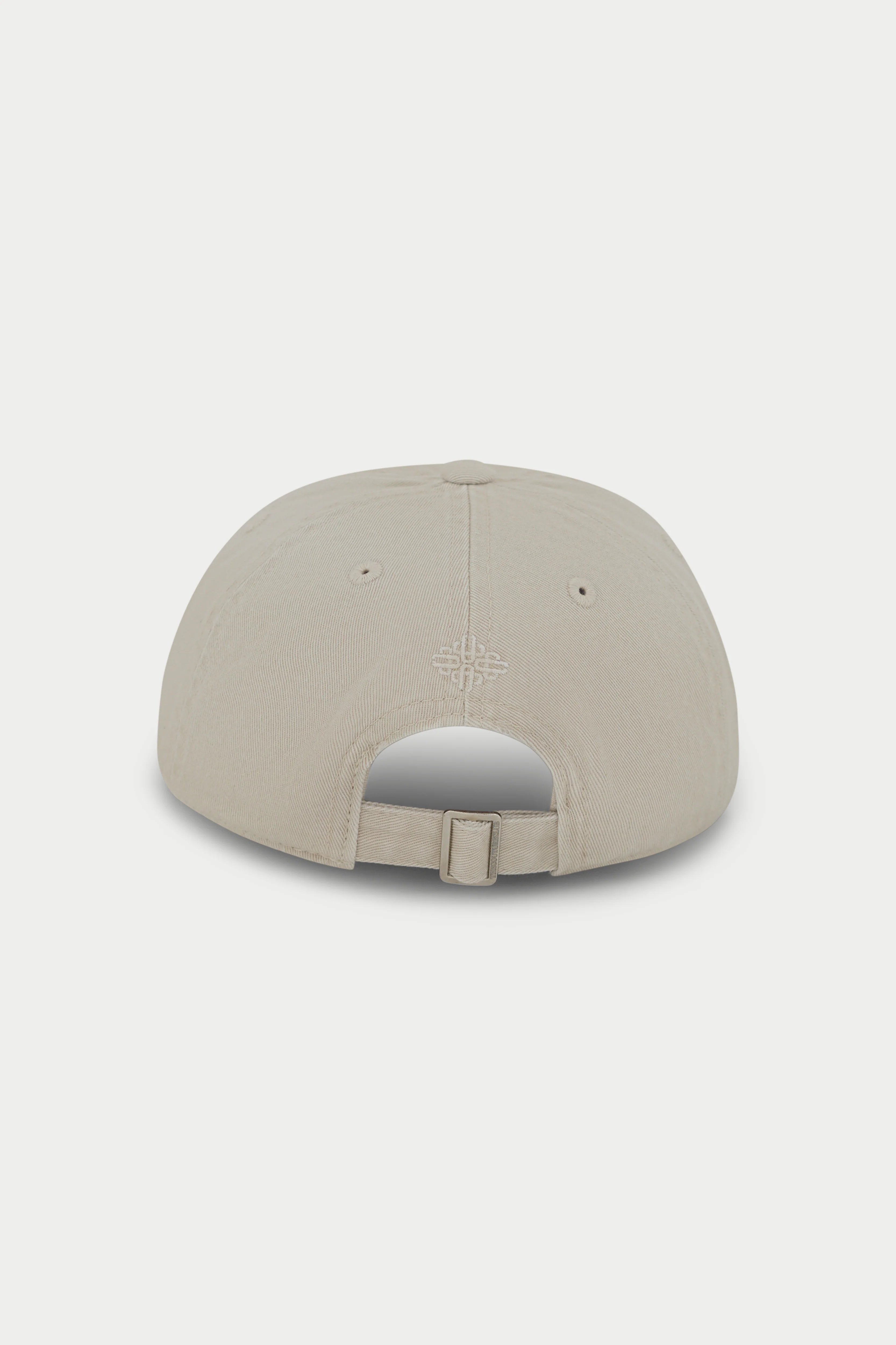 WASHED SCRIPT CAP - BONE