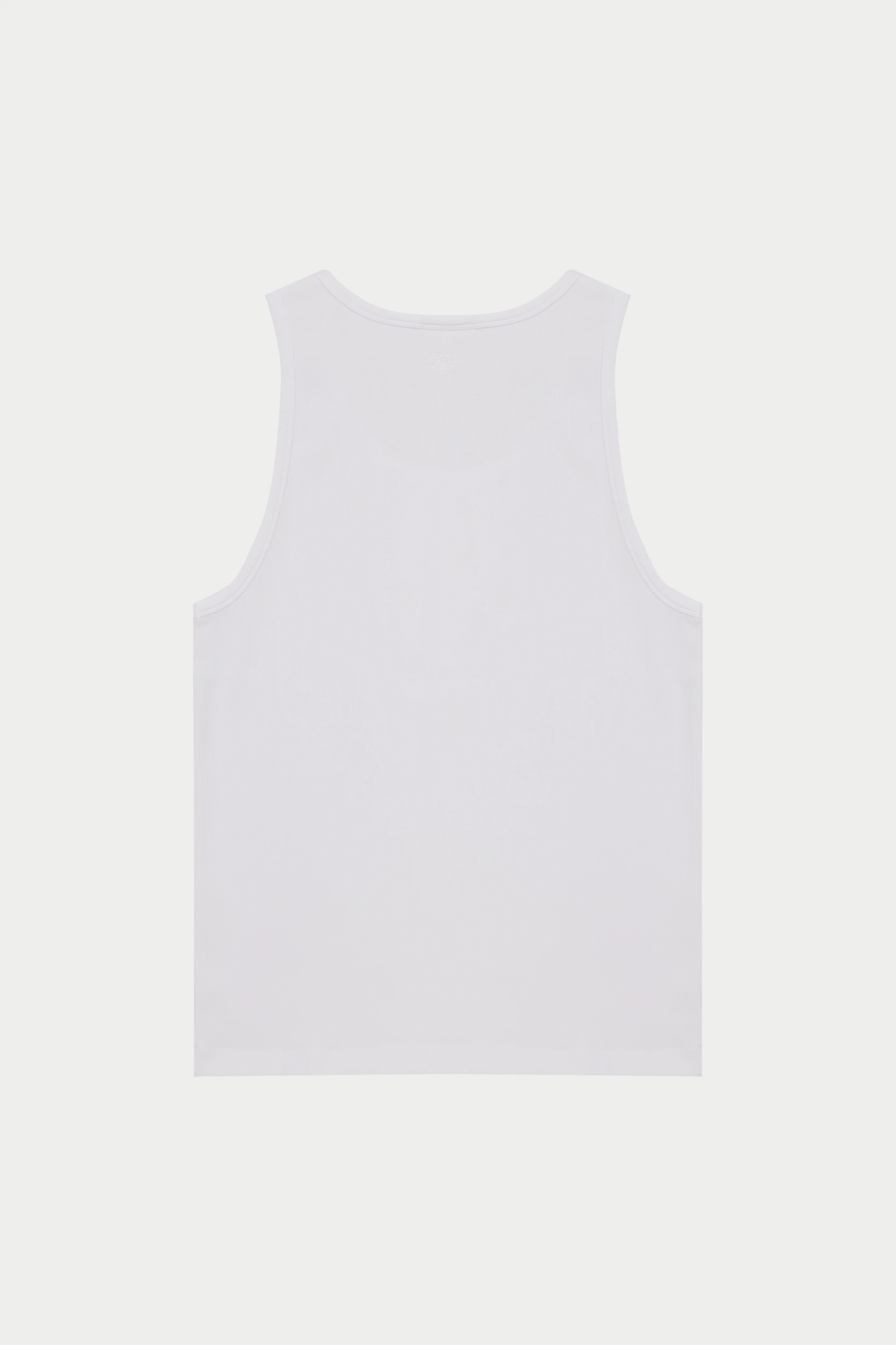 RIBBED VEST - WHITE