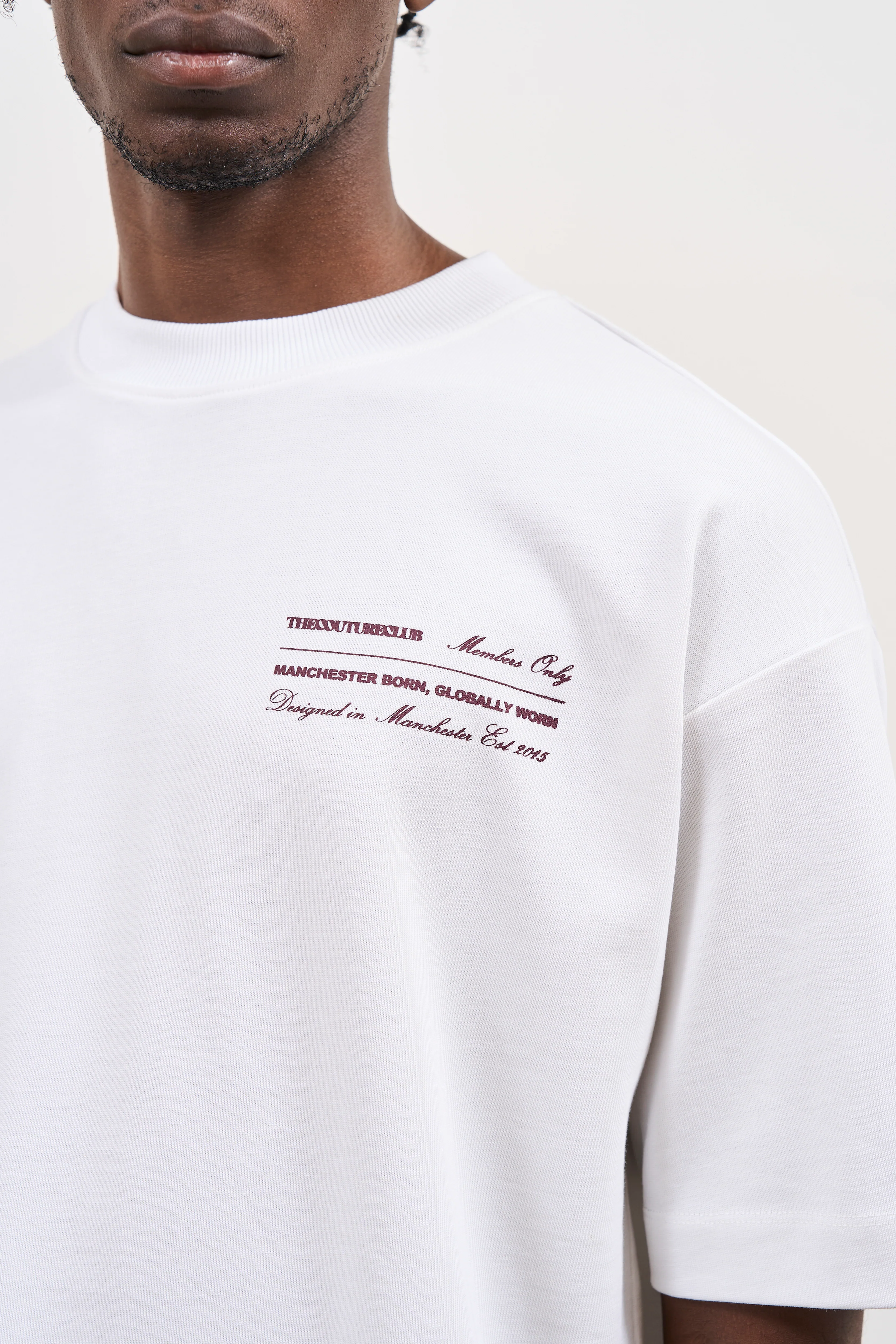 MISSION STATEMENT RELAXED T-SHIRT - WHITE