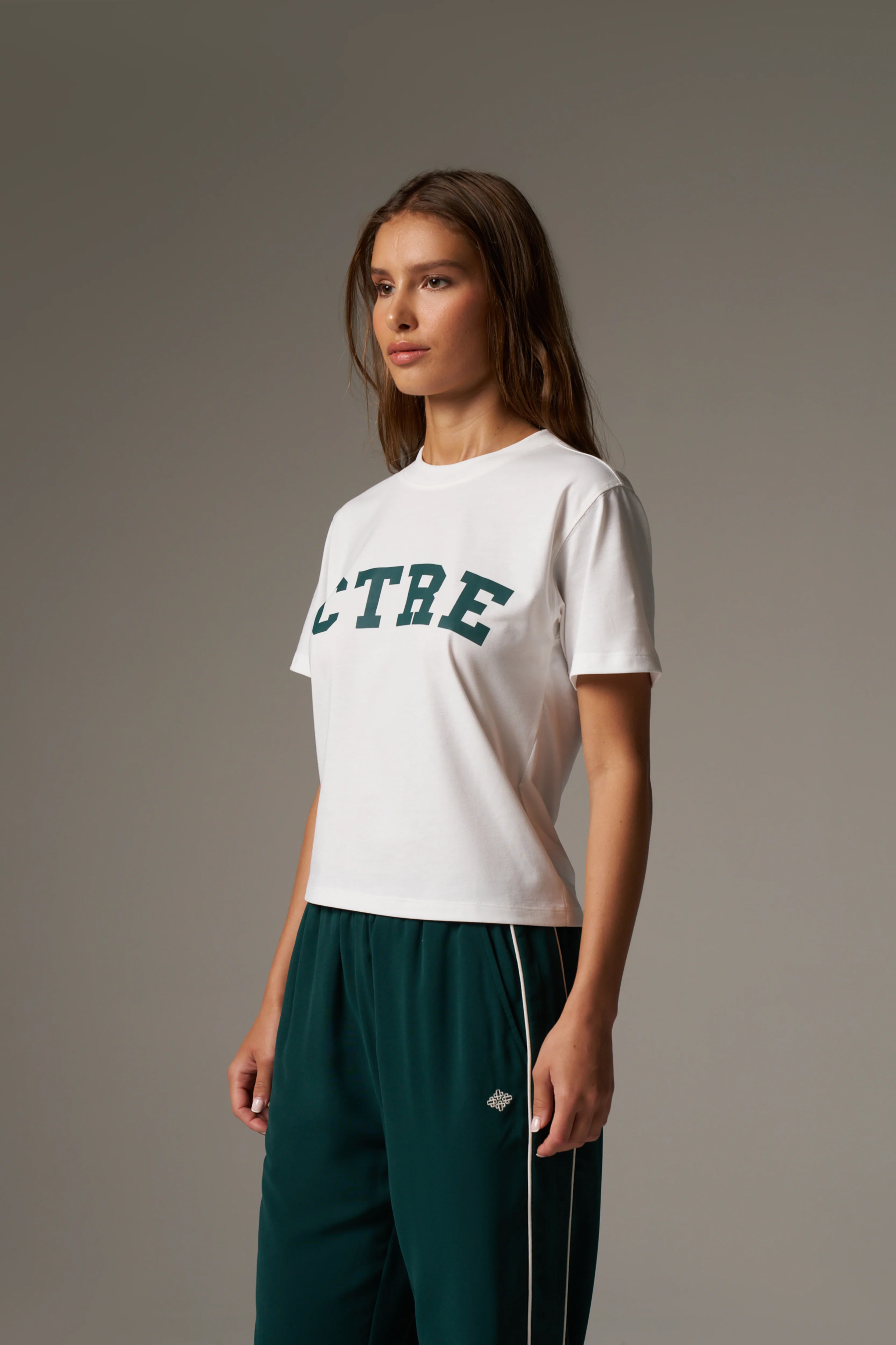 CTRE LIGHTWEIGHT BABY TEE - OFF WHITE