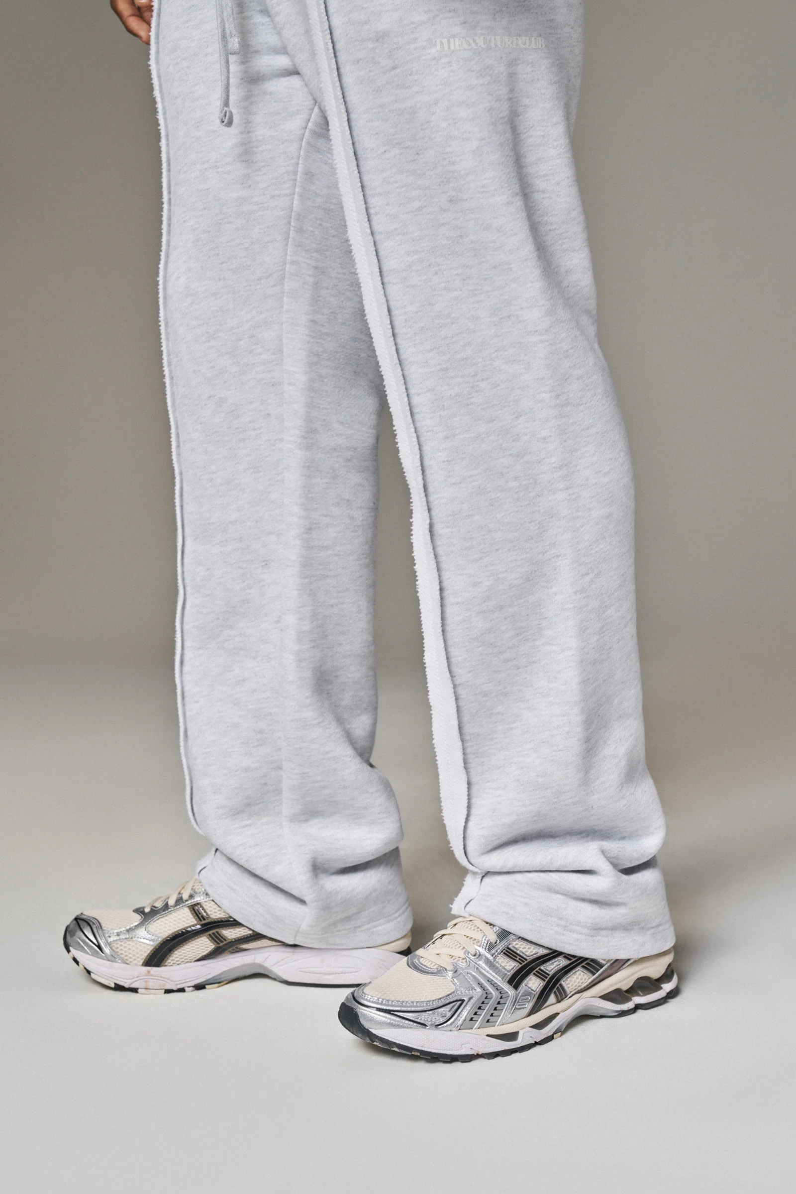 COPYRIGHT STRAIGHT LEG JOGGERS - GREY MARL
