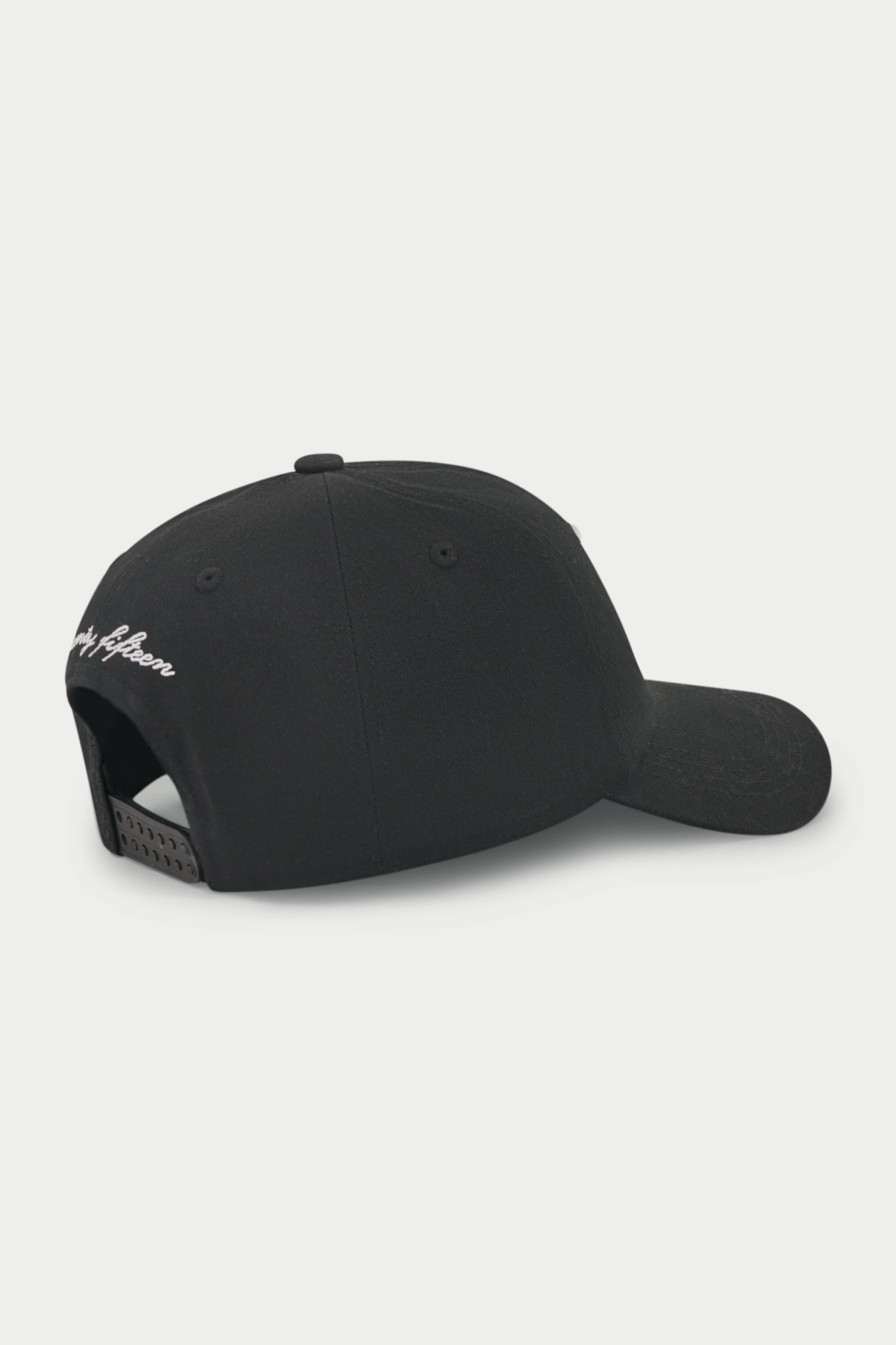 MONOGRAM EMBLEM CAP - BLACK