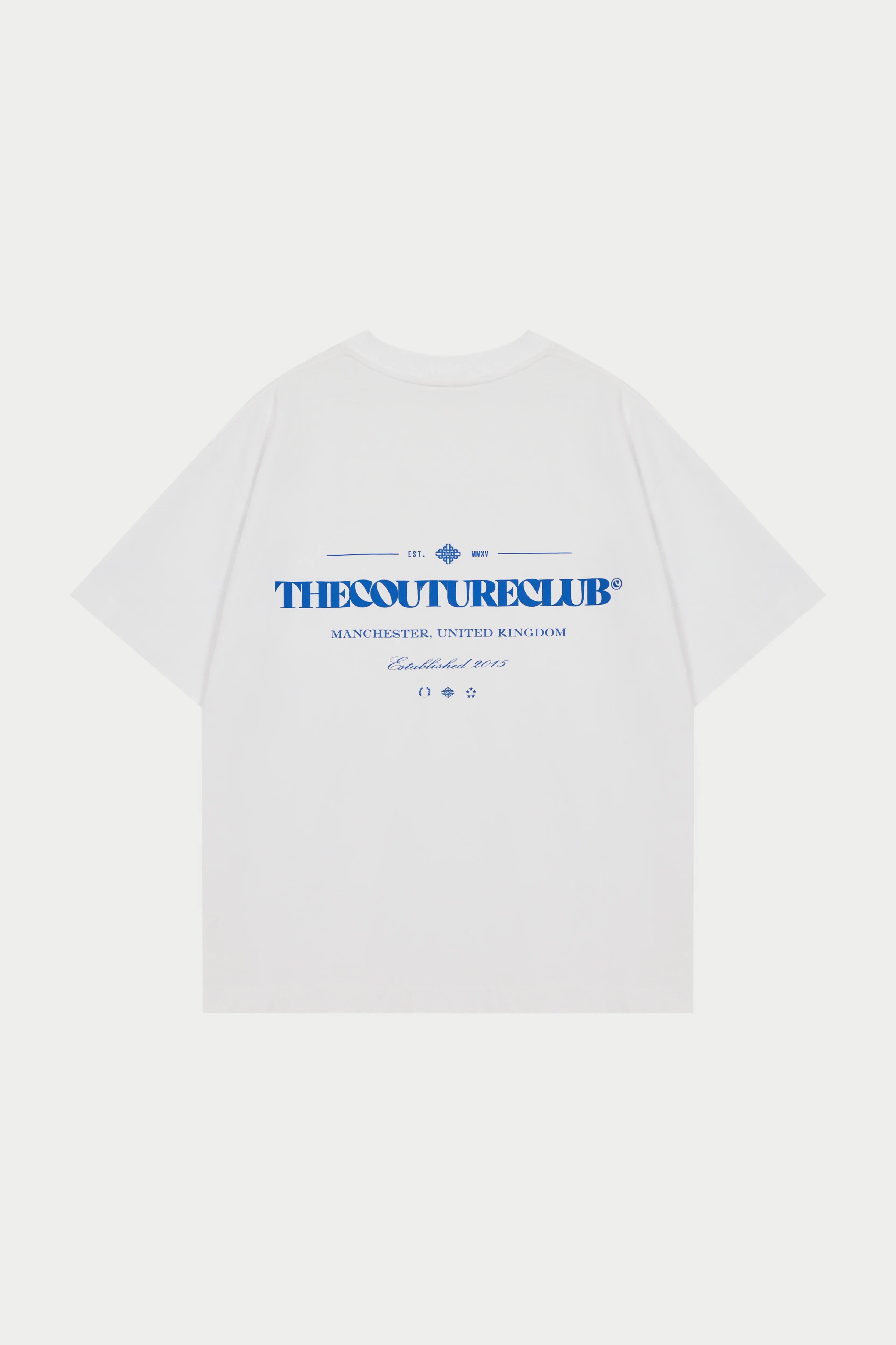 COPYRIGHT MULTI GRAPHIC T-SHIRT - COBALT