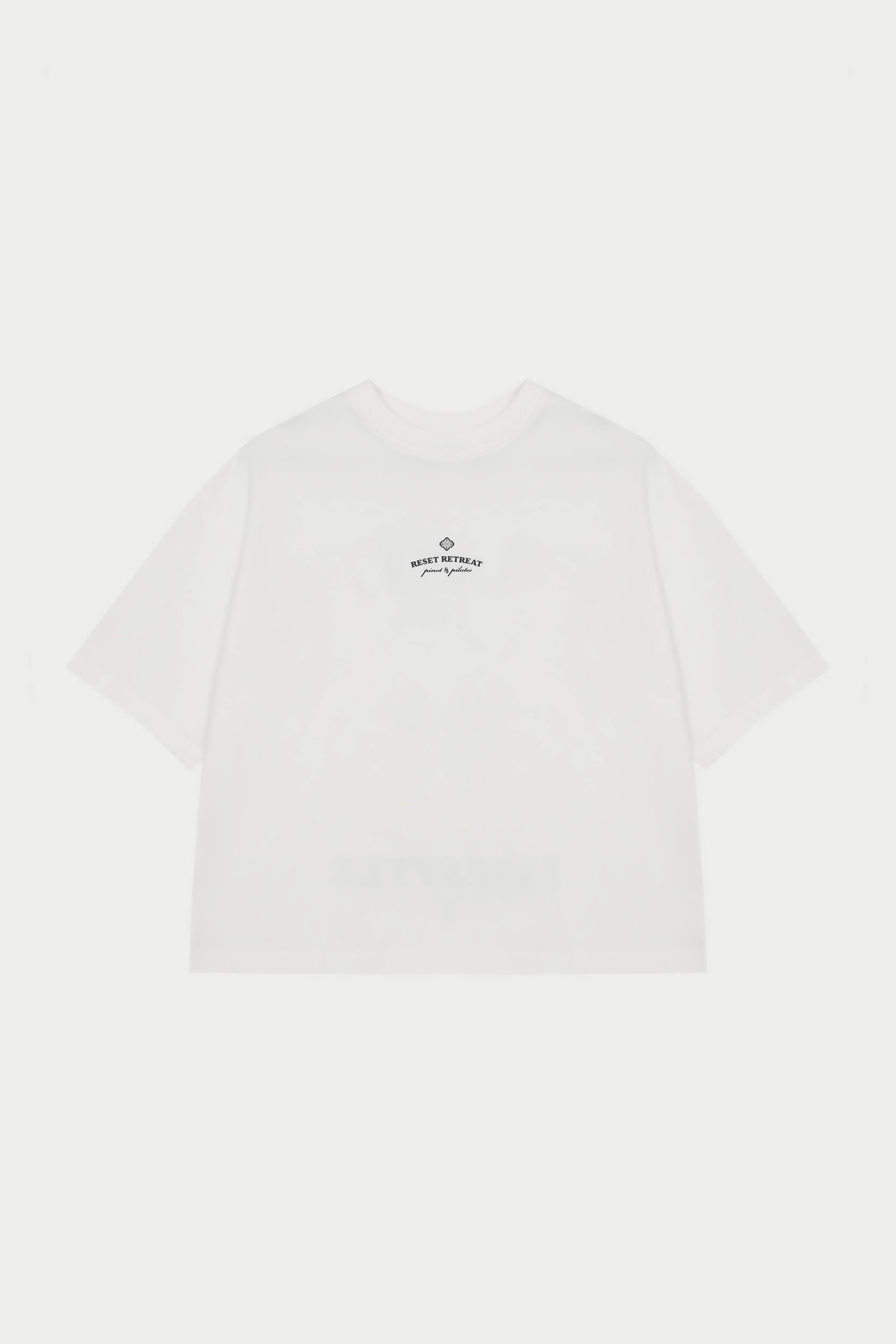 PILATES & PINOT BOXY T-SHIRT - OFF WHITE
