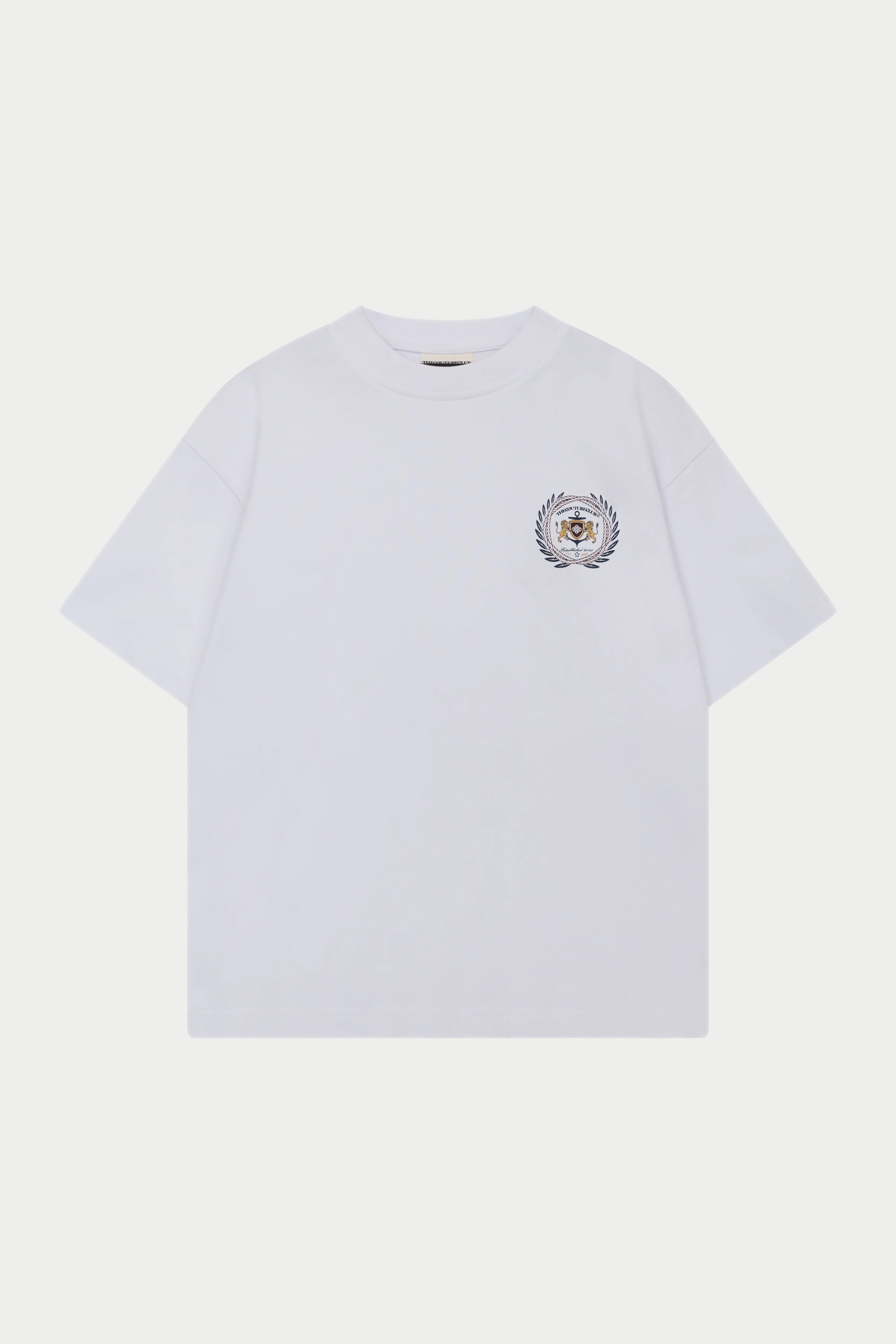 YACHT CLUB GRAPHIC T-SHIRT - WHITE