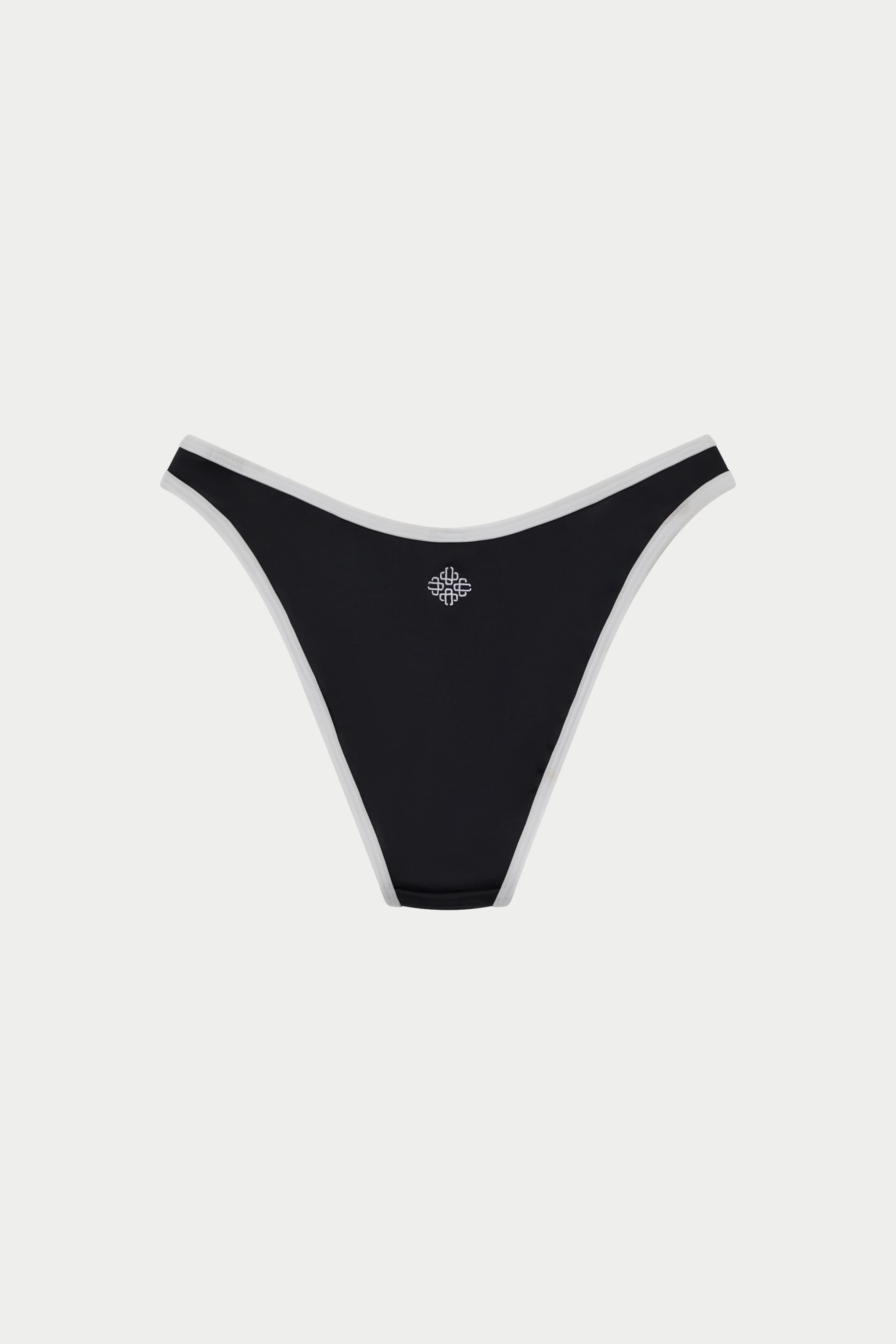DOUBLE LAYER BIKINI BOTTOMS - BLACK