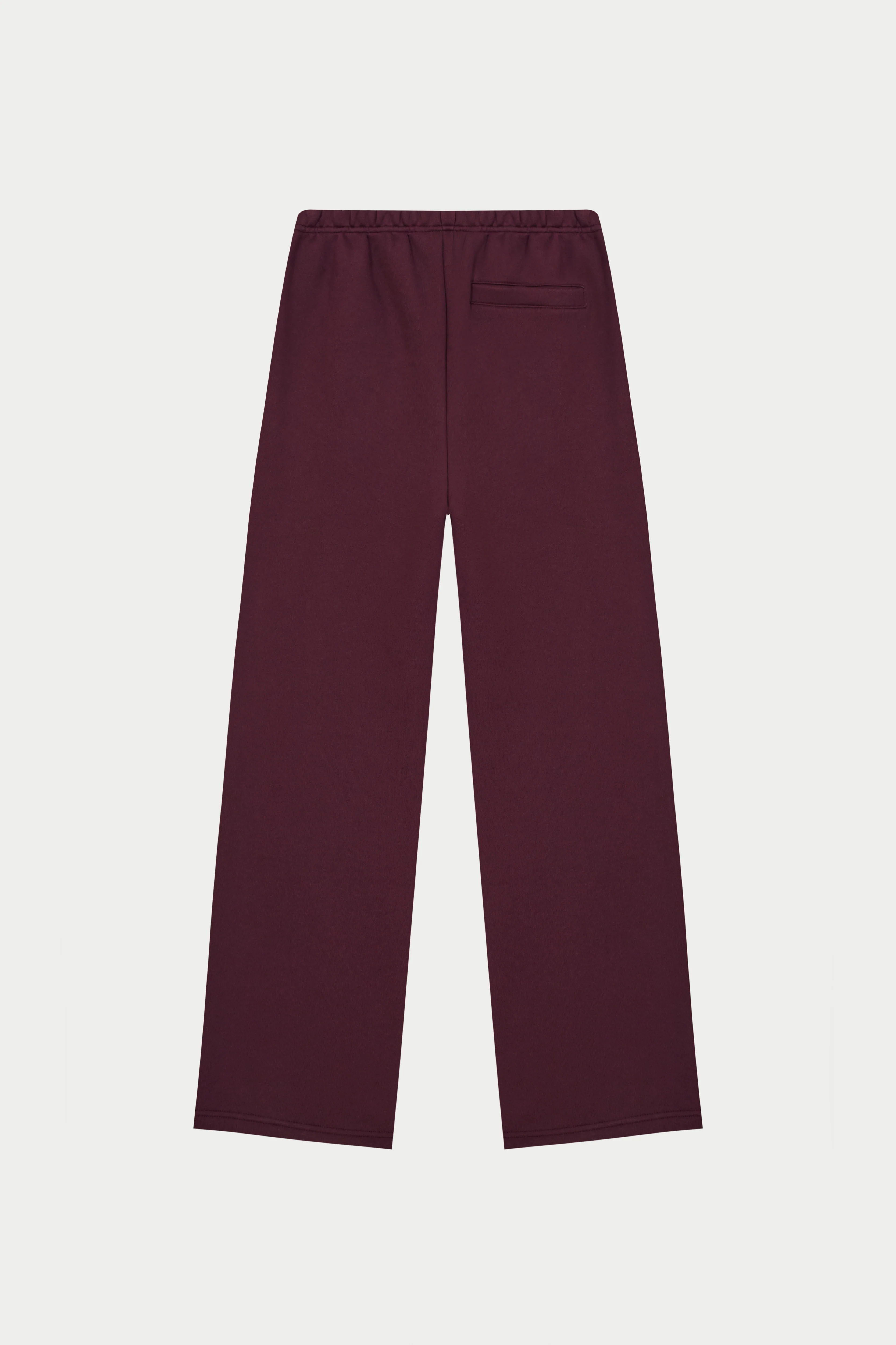 EMBOSSED STRAIGHT LEG JOGGERS - PURPLE