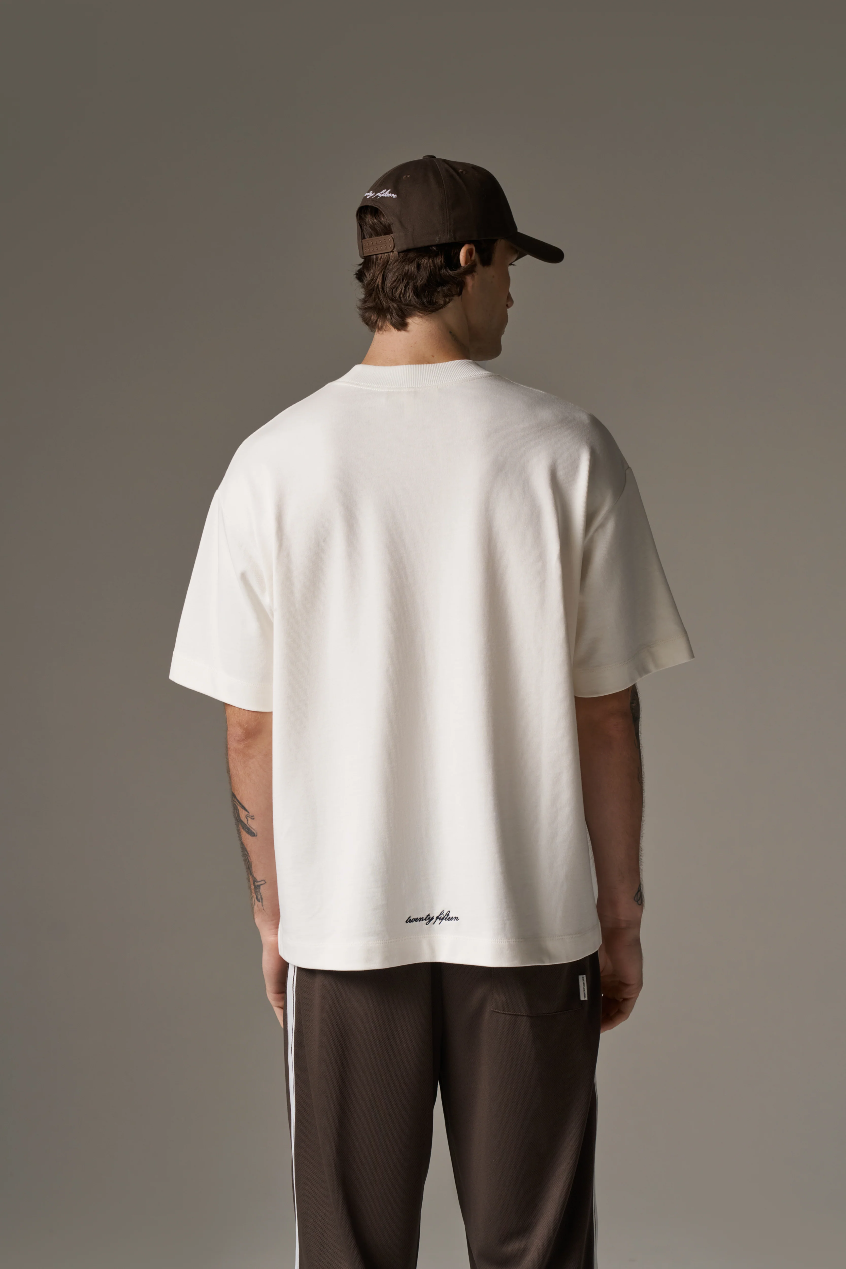 DESIGN DEPARTMENT CHEST PRINT T-SHIRT - OFF WHITE