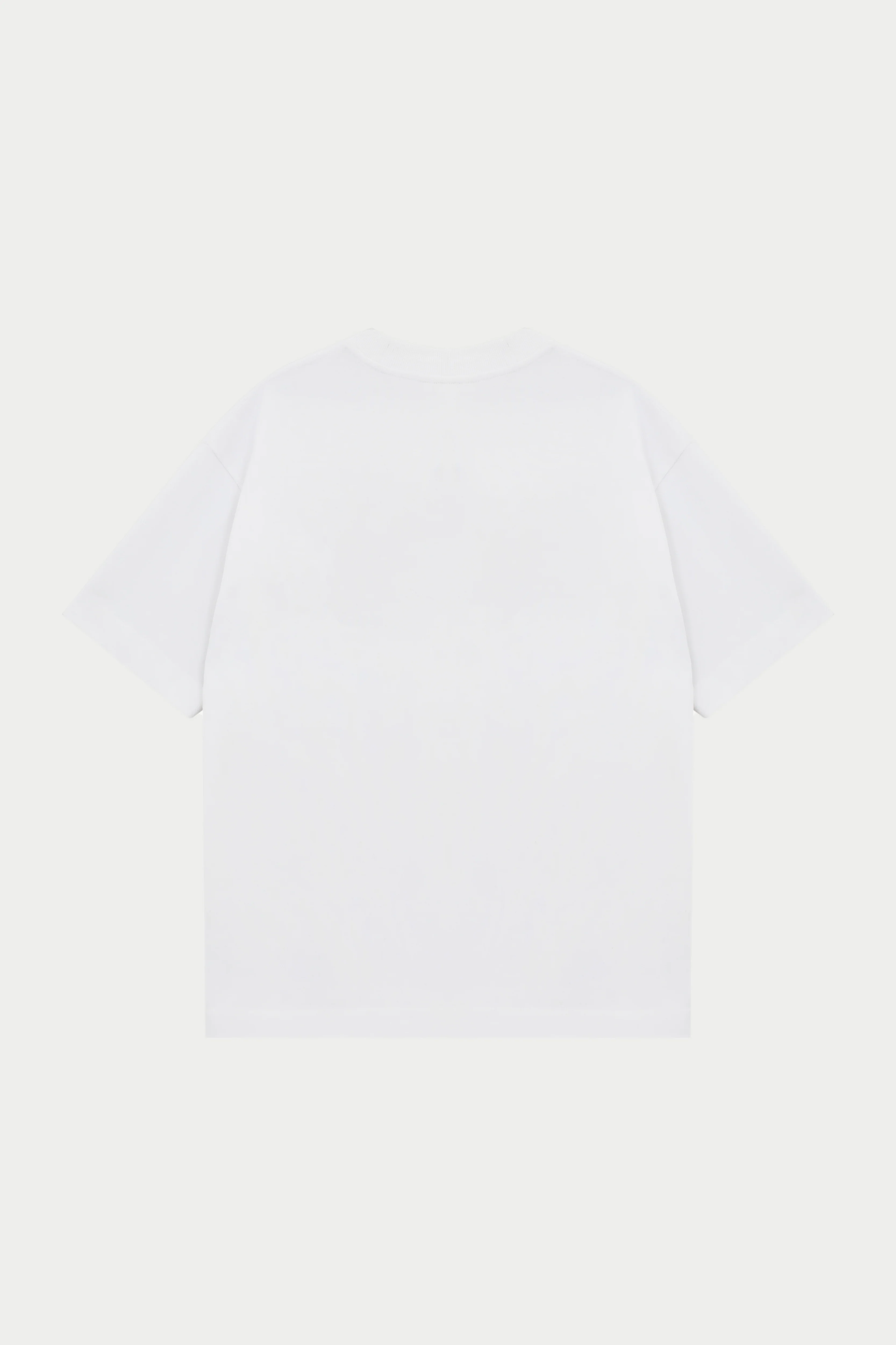 SCRIPT EMBROIDERED T-SHIRT - OFF WHITE