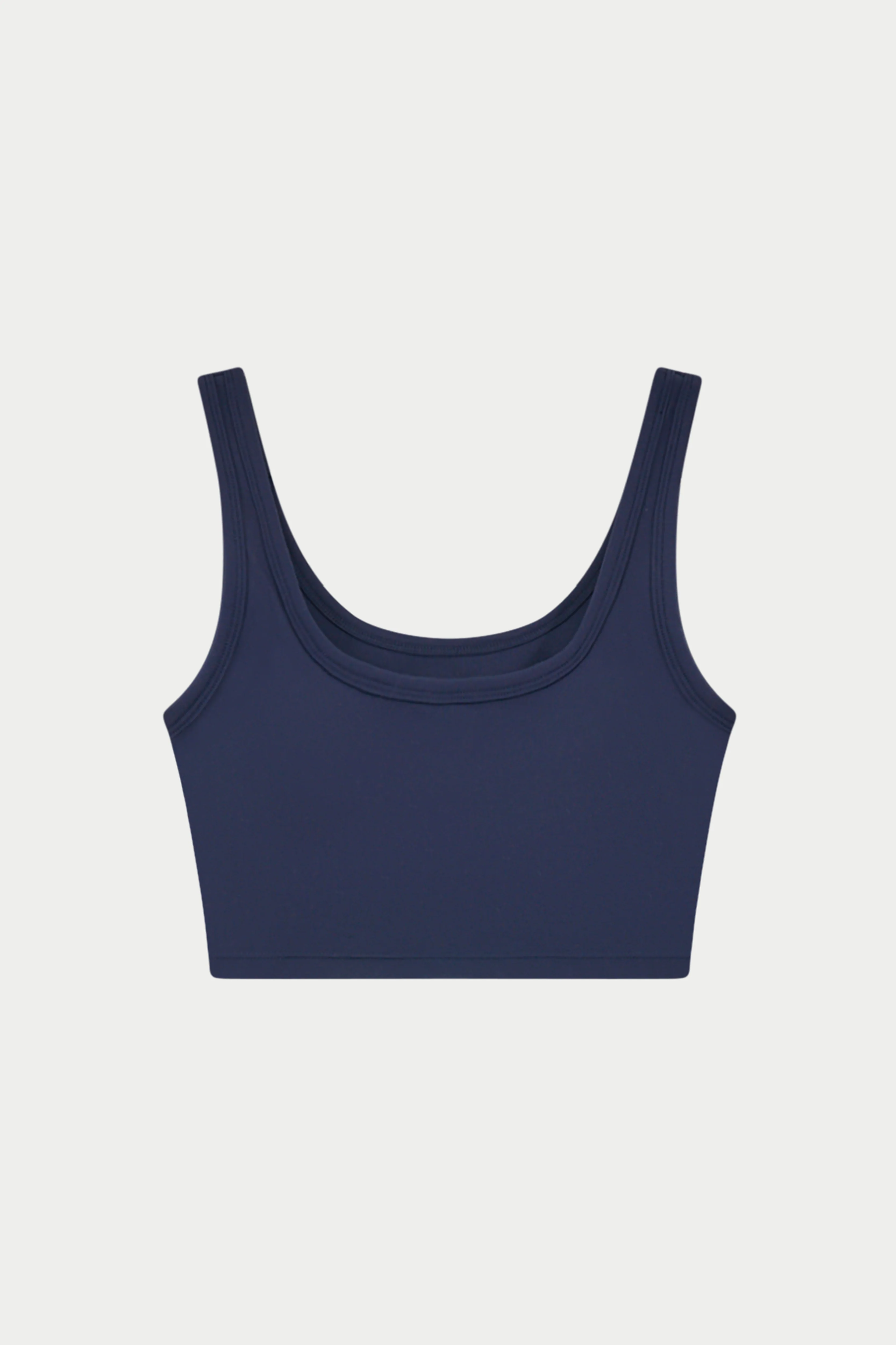 SCULPTING STRETCH EMBLEM SPORTS BRA - DARK NAVY