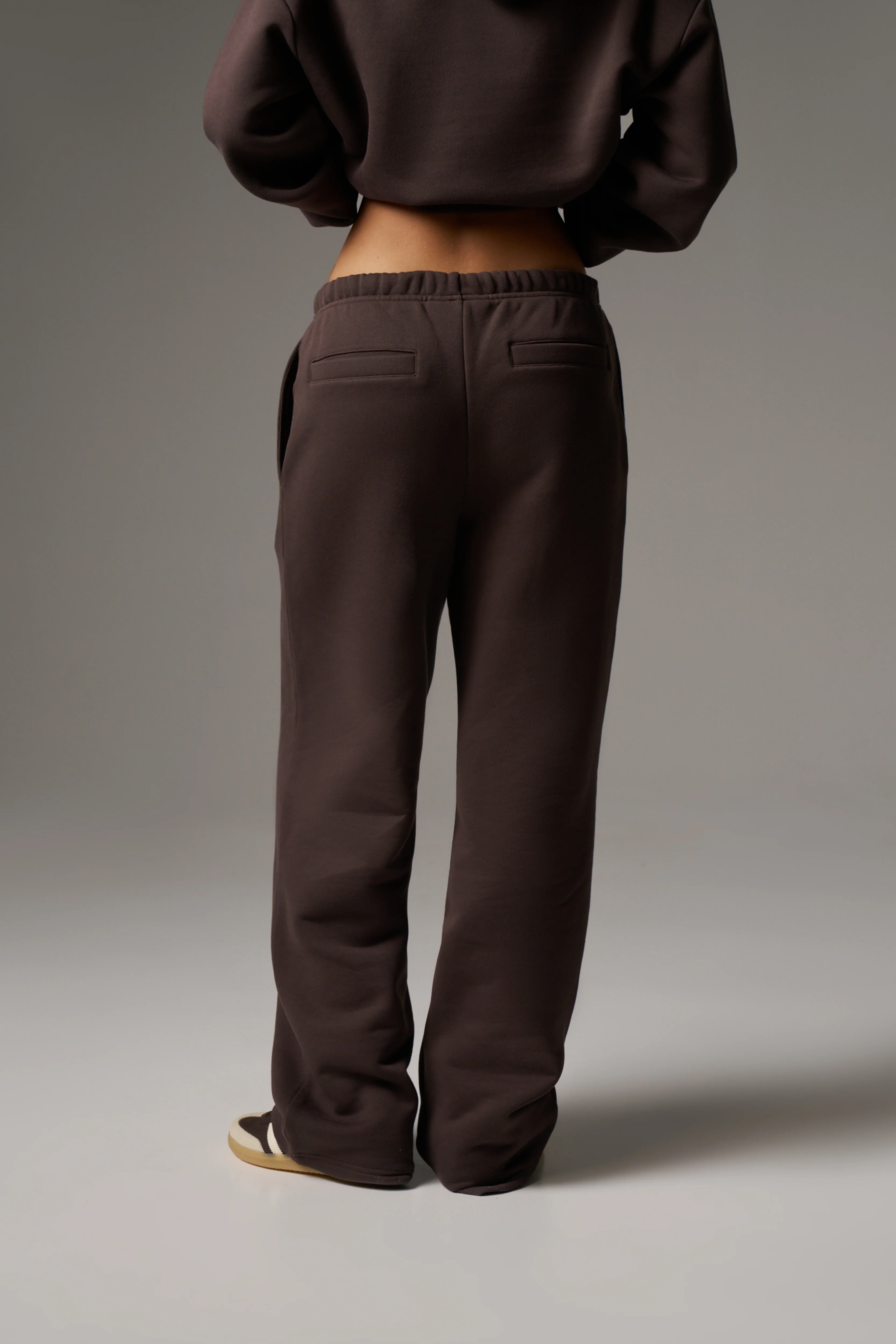 CTRE STRAIGHT LEG JOGGERS - BROWN