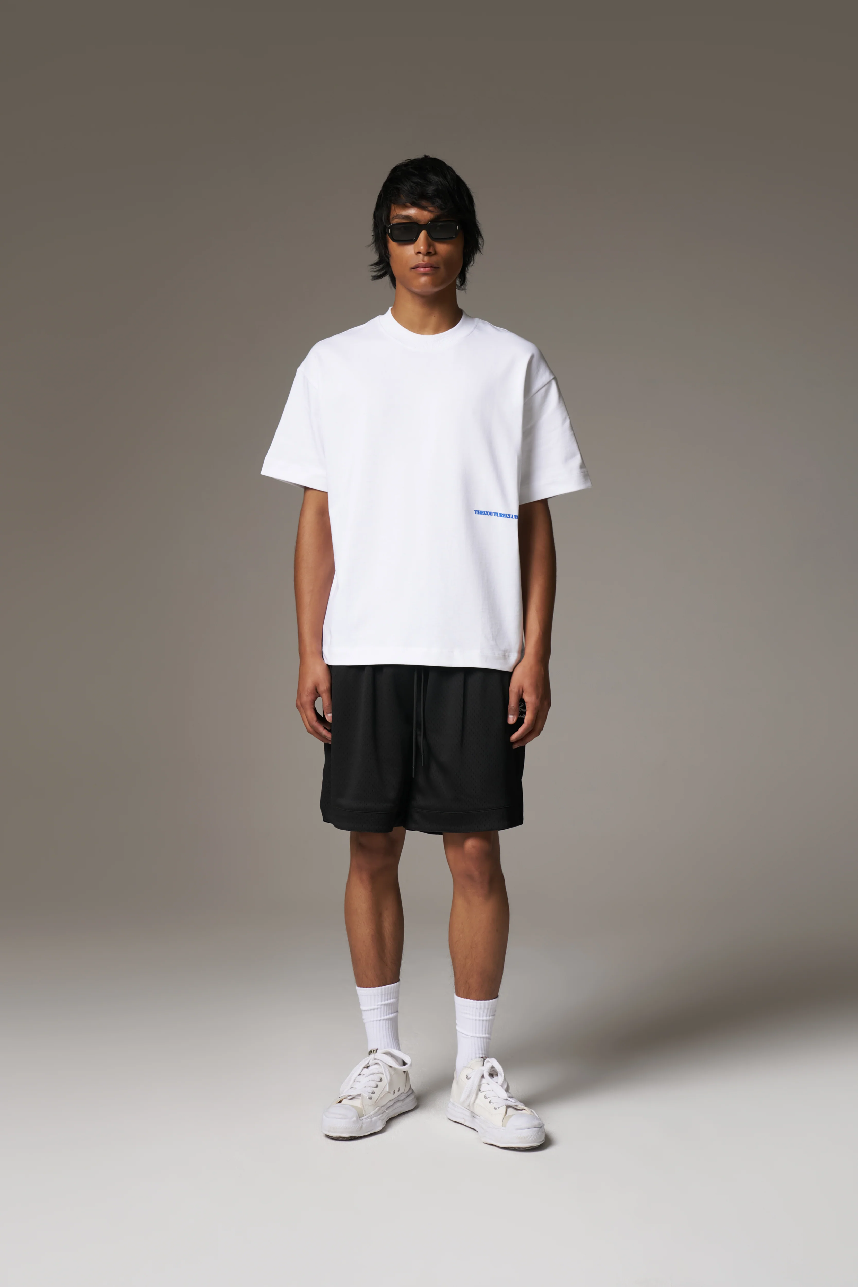 DESIGN DEPARTMENT GRAPHIC T-SHIRT - BLUE