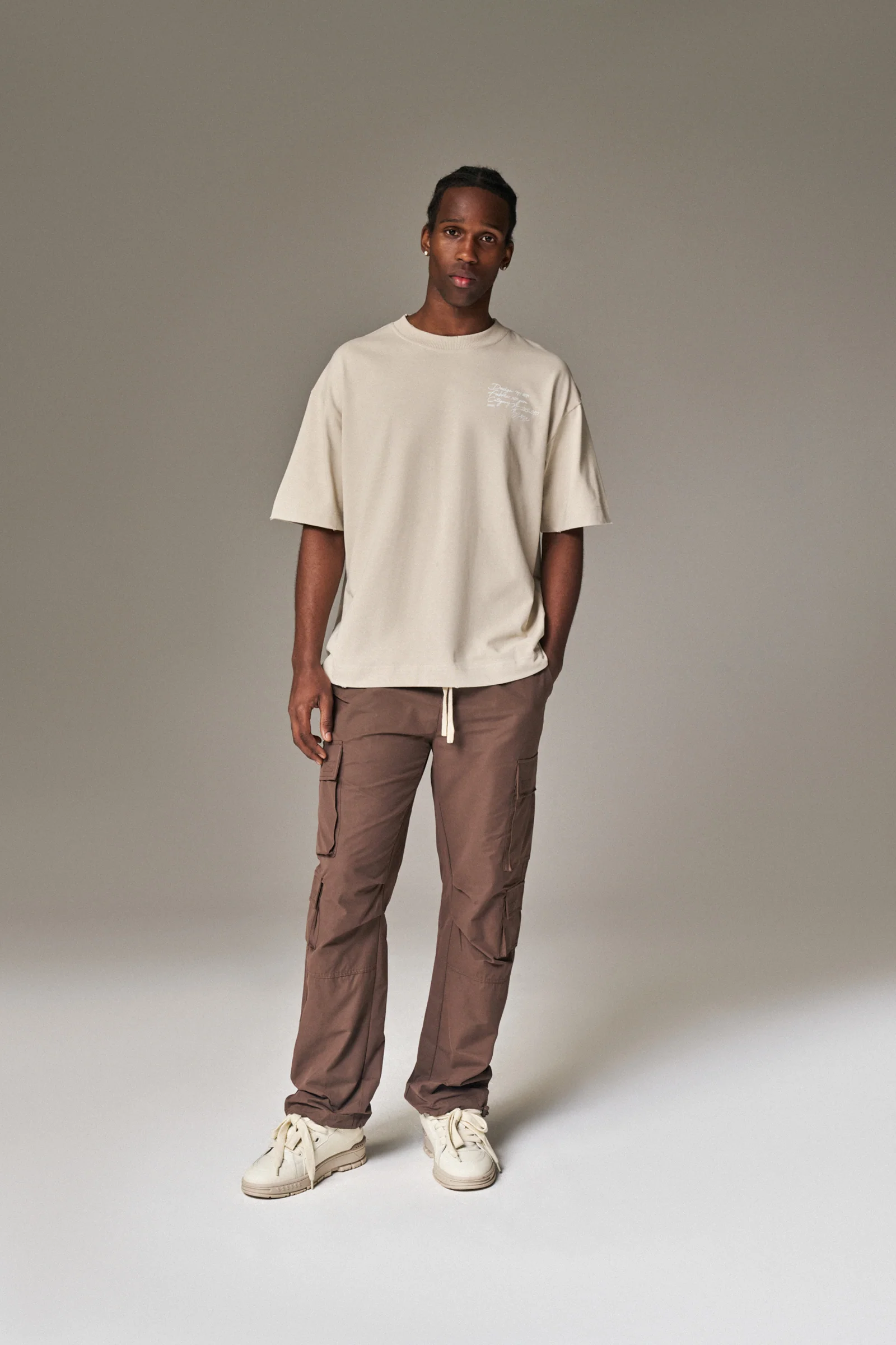 ESSENTIALS CARGO PANT - BROWN