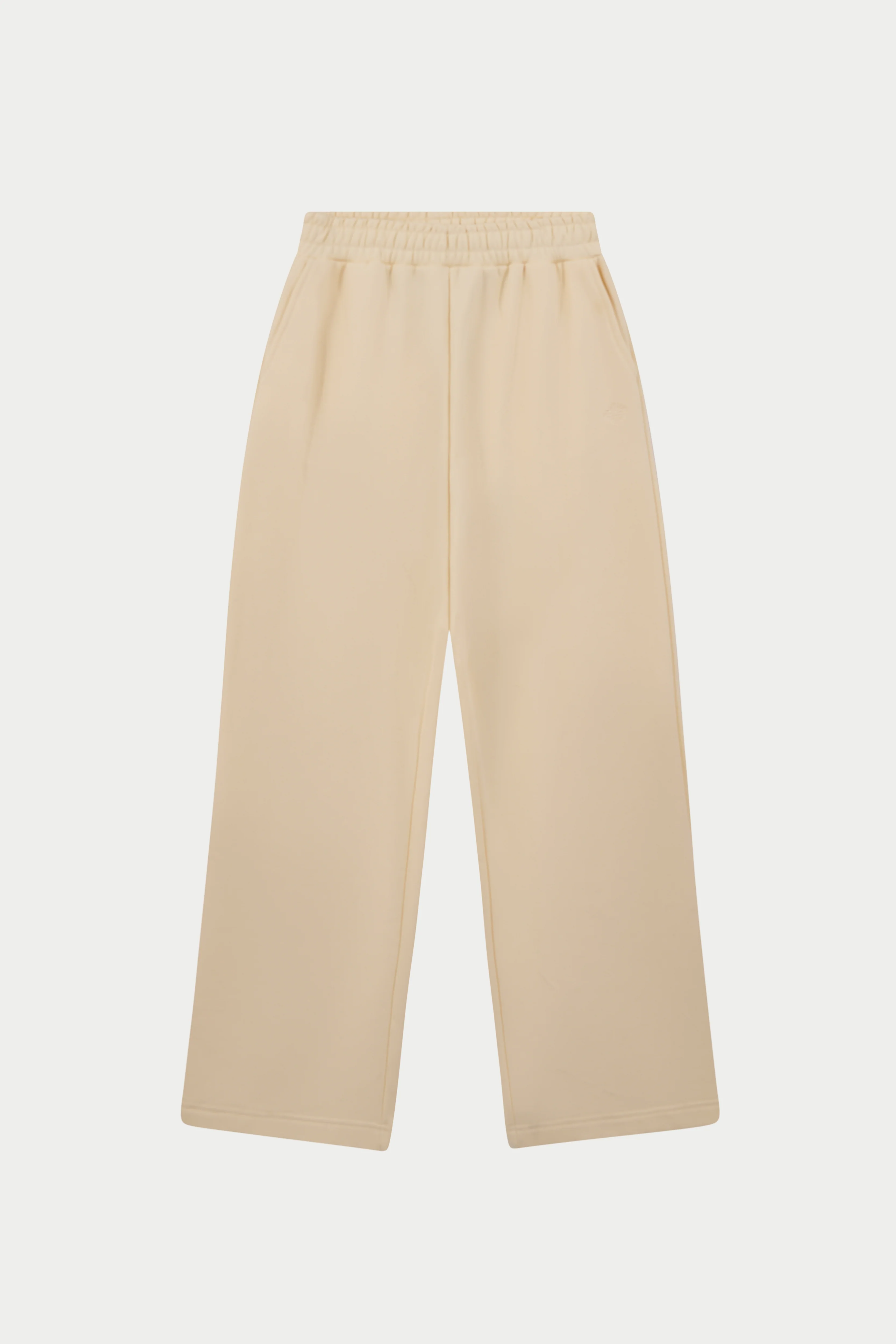 RELAXED TAPERED LEG JOGGERS - BUTTERMILK