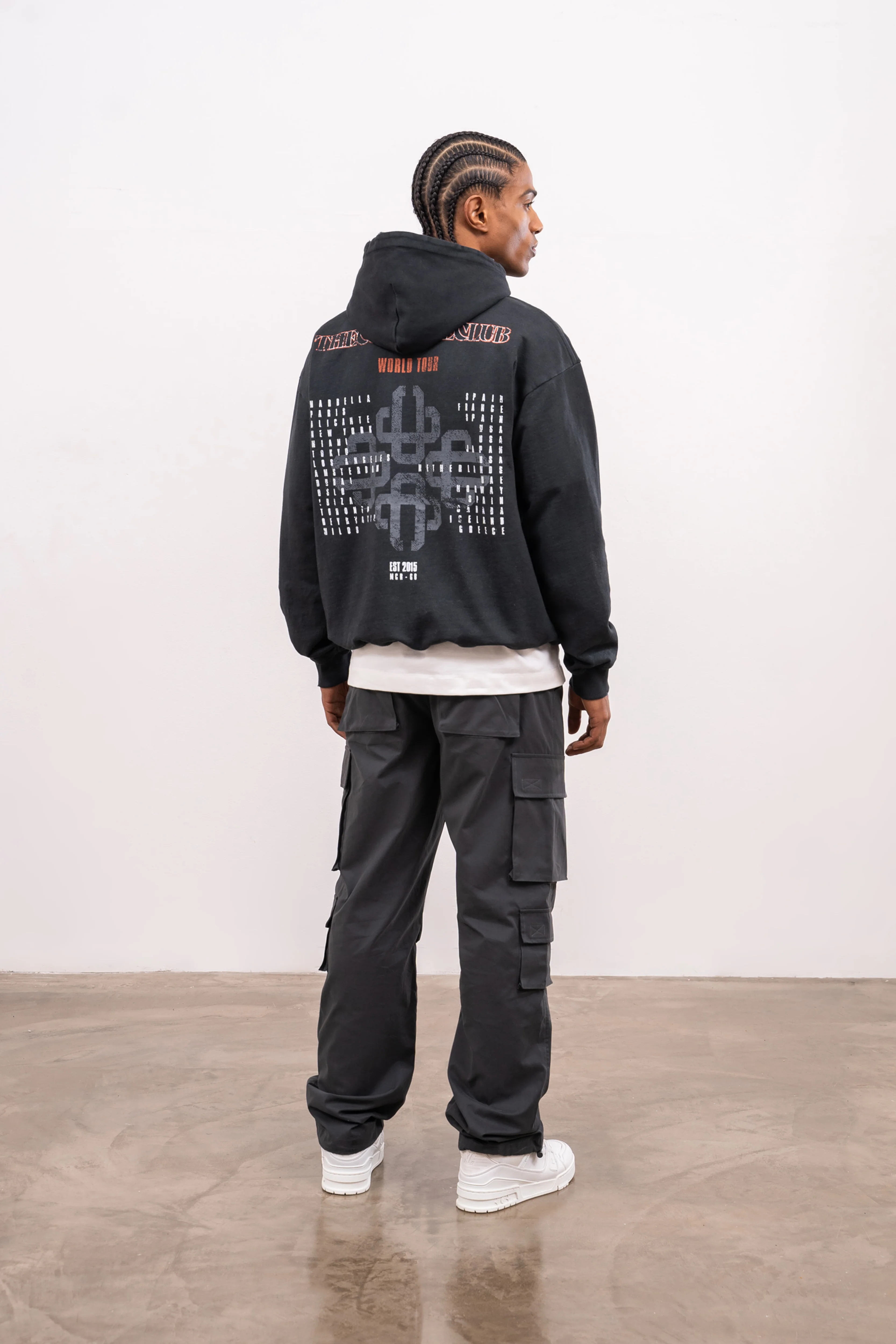 ESSENTIALS CARGO PANT - CHARCOAL